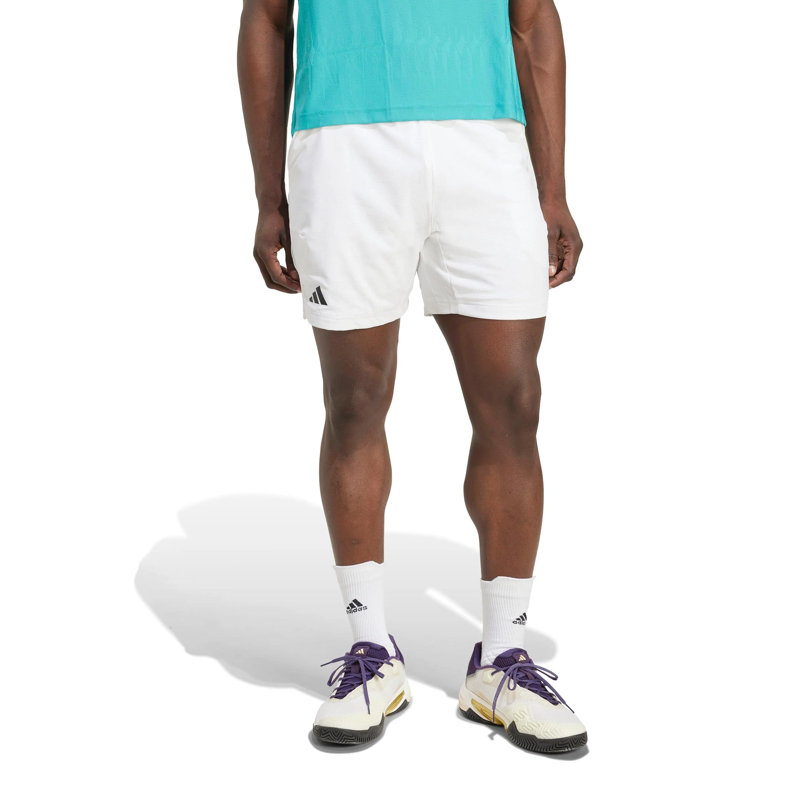 Ergo 9Inch Shorts Hombres-blanco - Image 4