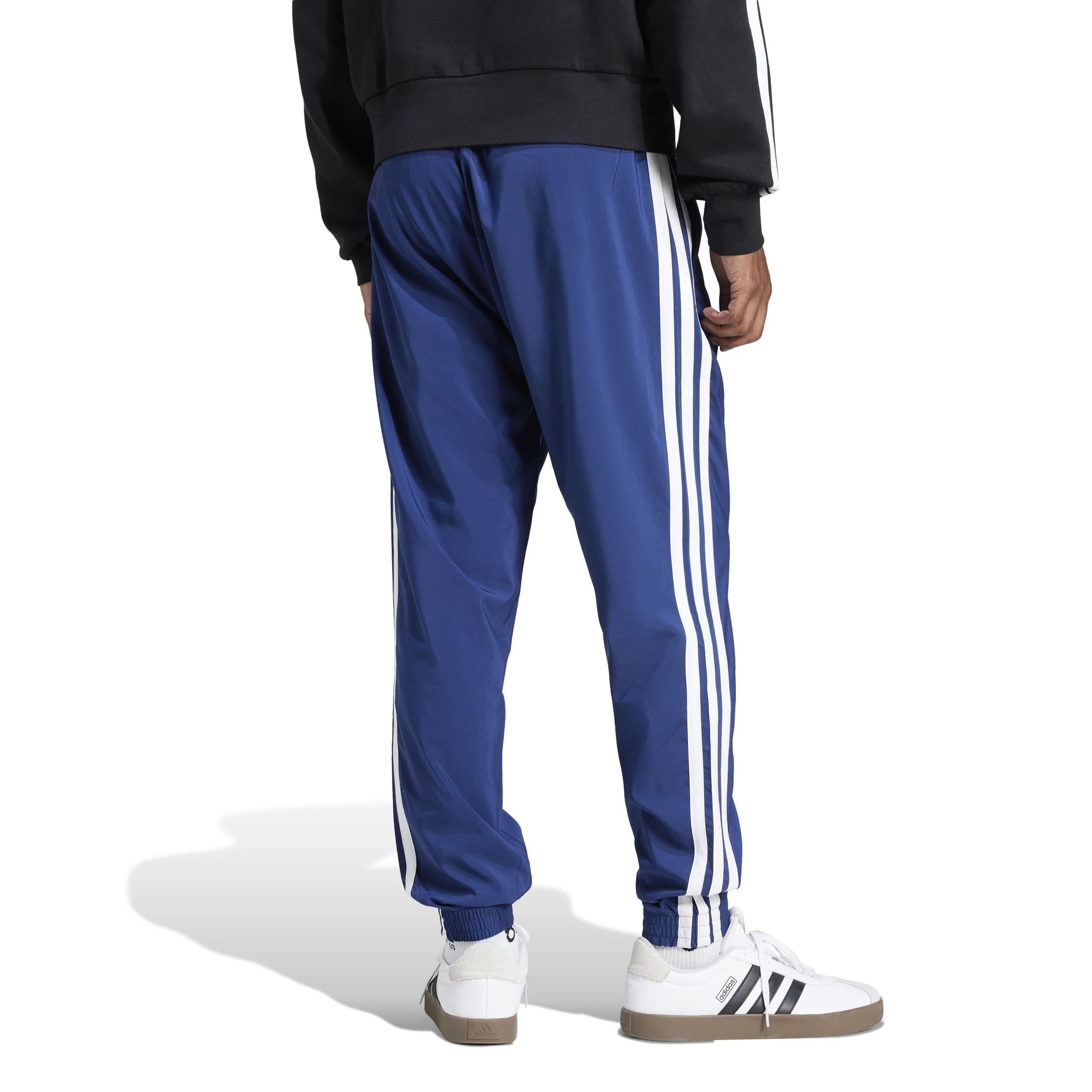 Essentials 3Stripes Woven Pantalón de entrenamiento Hombres - azul - Image 3