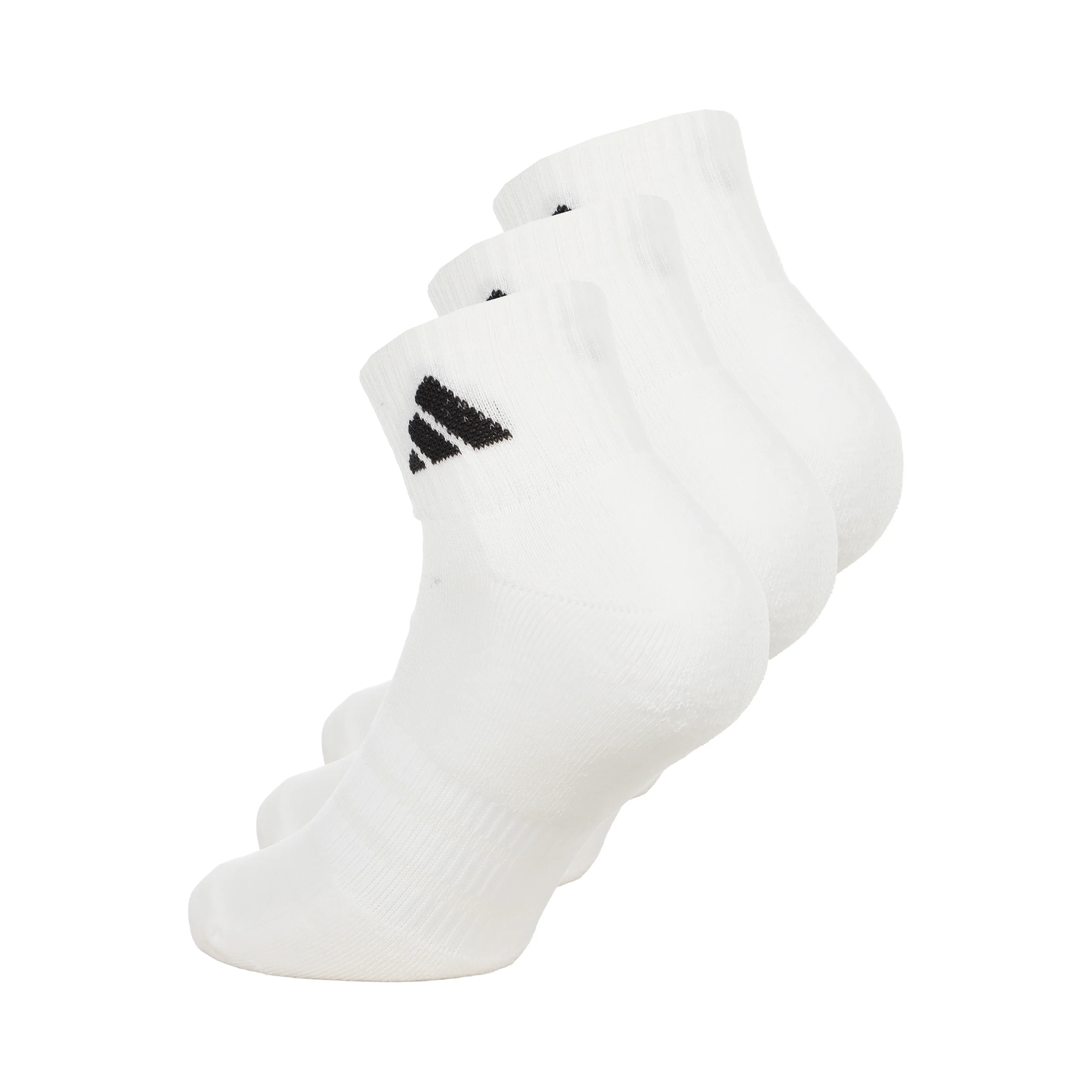 Essentials Ankle 3P Calcetines de tenis - Pack de 3 Unisex-blanco, negro - Image 2