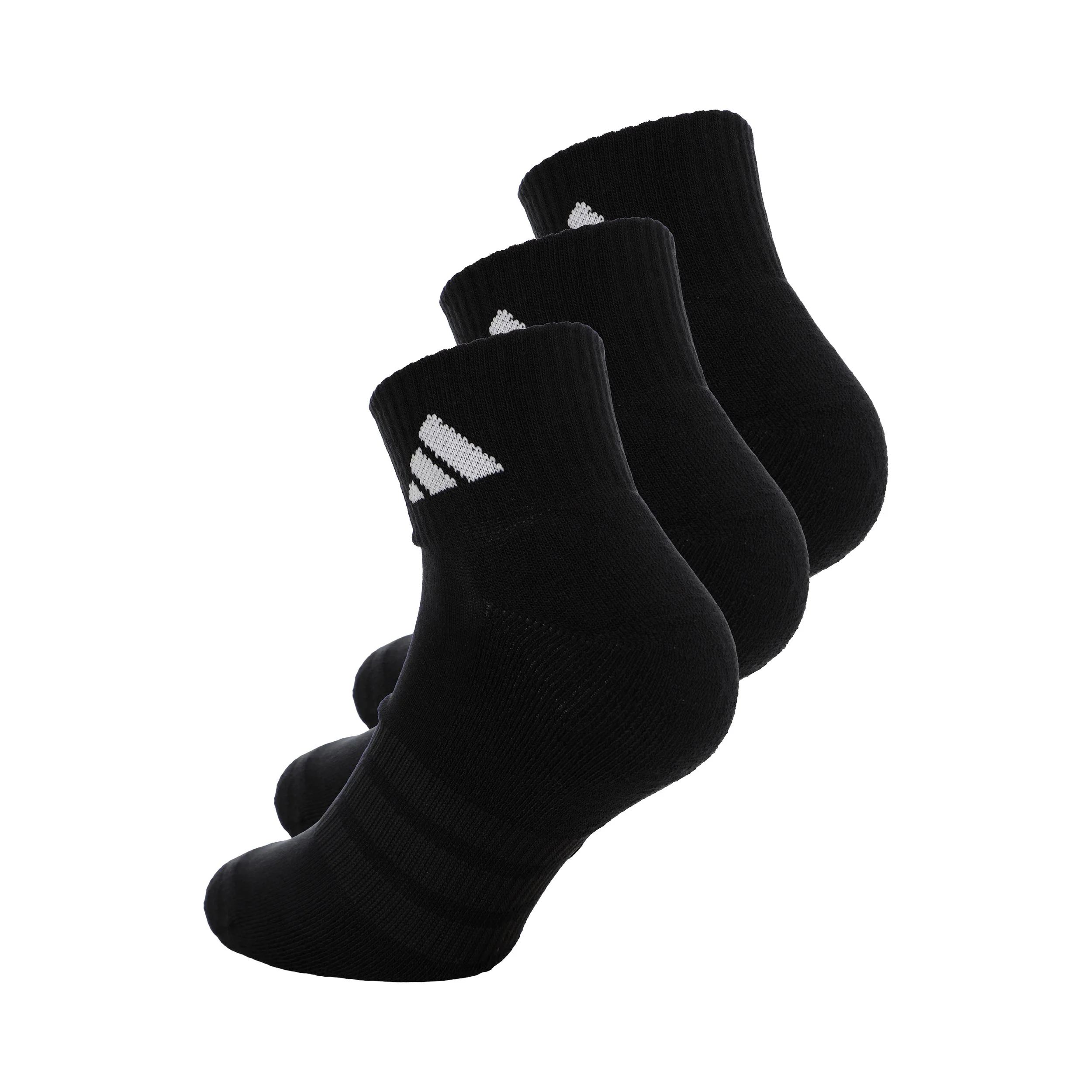 Essentials Ankle 3P Calcetines de tenis - Pack de 3 Unisex-negro - Image 2