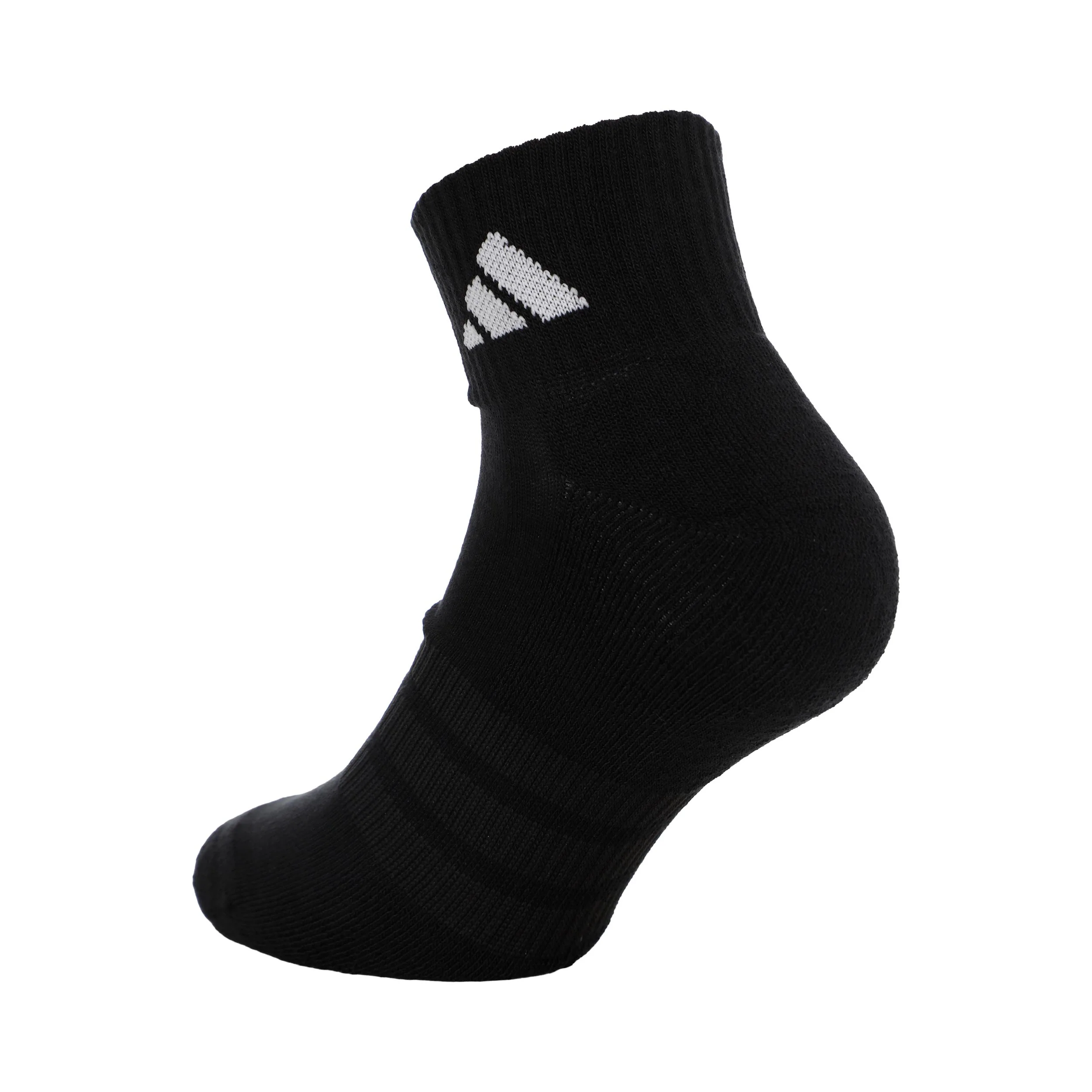 Essentials Ankle 3P Calcetines de tenis - Pack de 3 Unisex-negro - Image 4