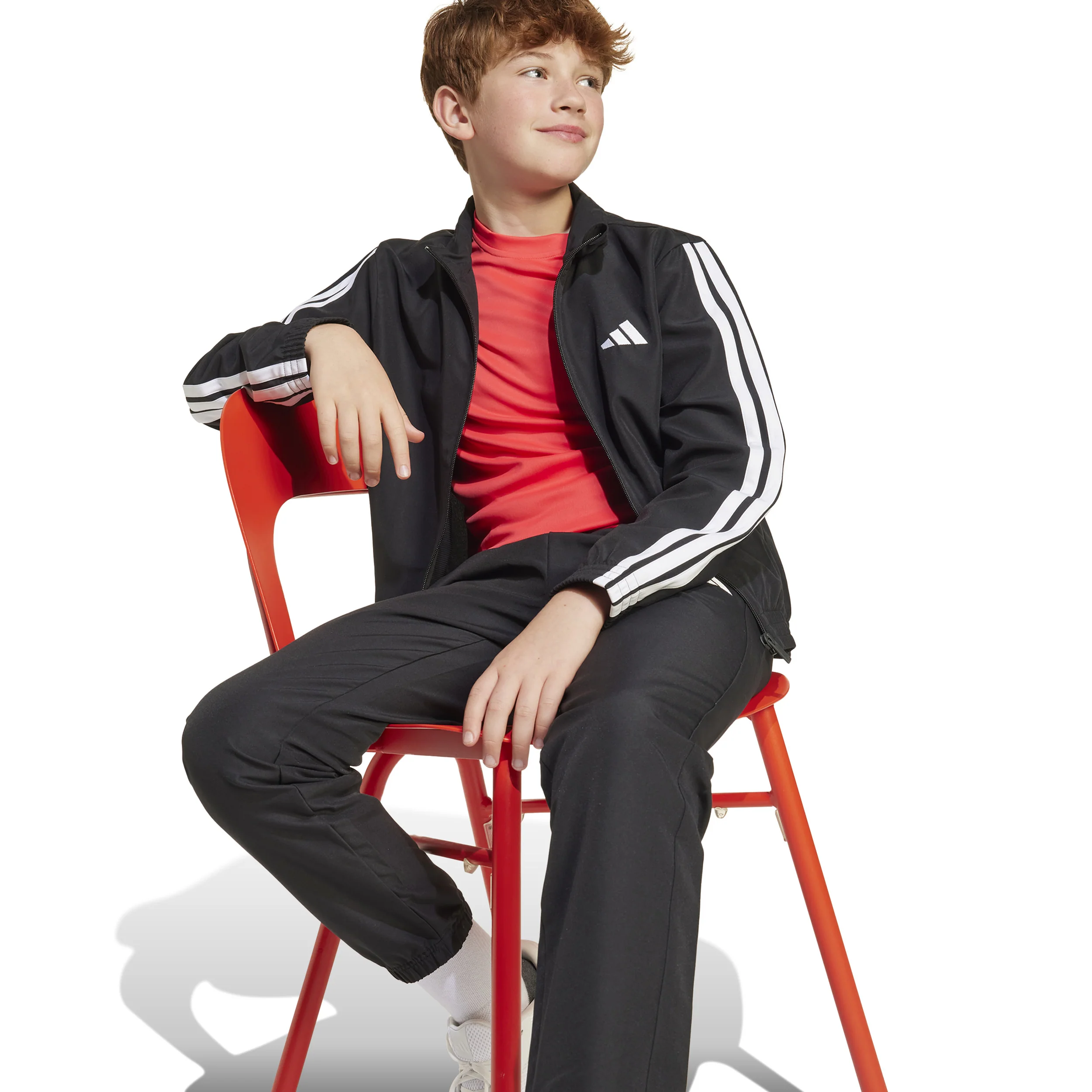 Essentials Climacool Chándal Niños-Negro,Blanco - Image 6