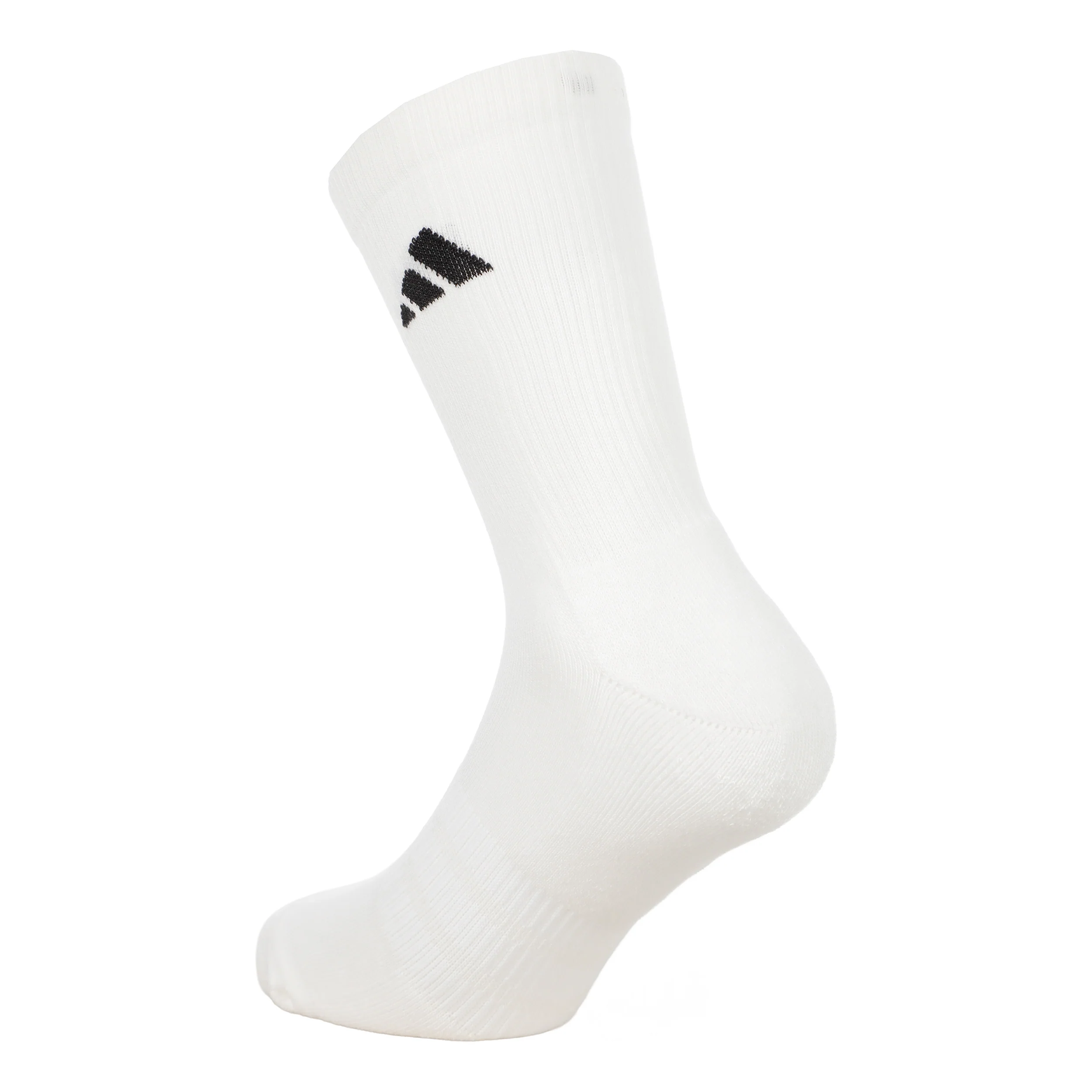 Essentials Crew 3P Calcetines de tenis Unisex-blanco, negro - Image 4