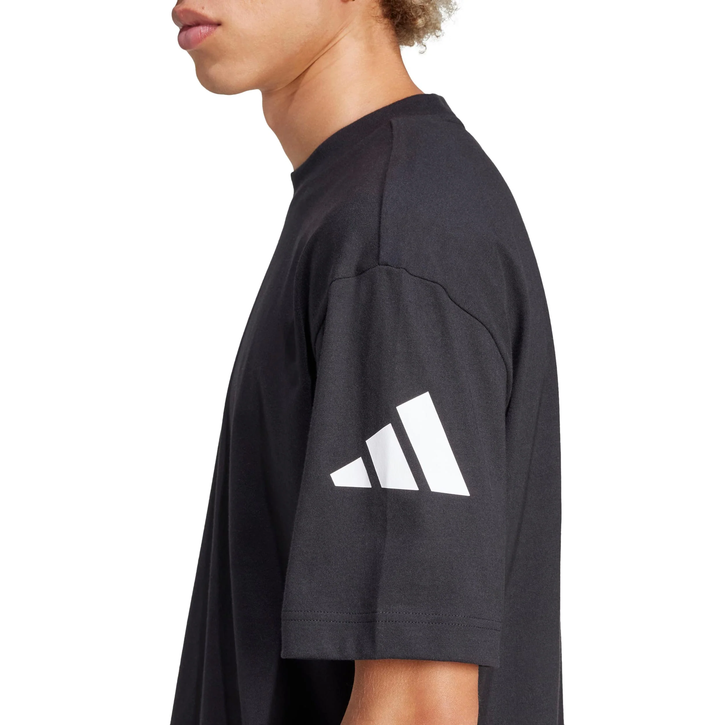 Essentials Loose Fit Camiseta de manga corta Hombres-negro - Image 6