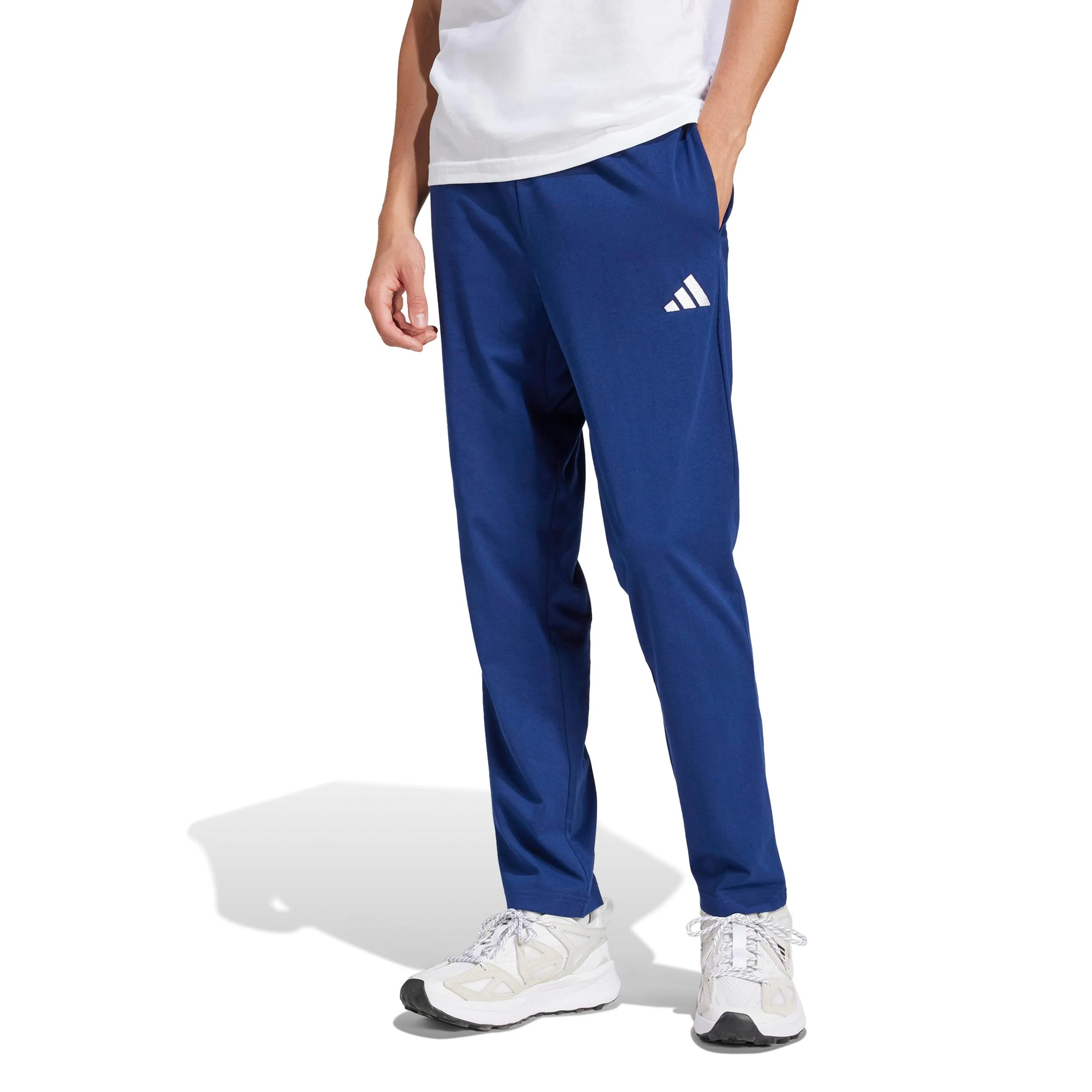 Essentials Pantalón de entrenamiento Hombres-azul oscuro - Image 2
