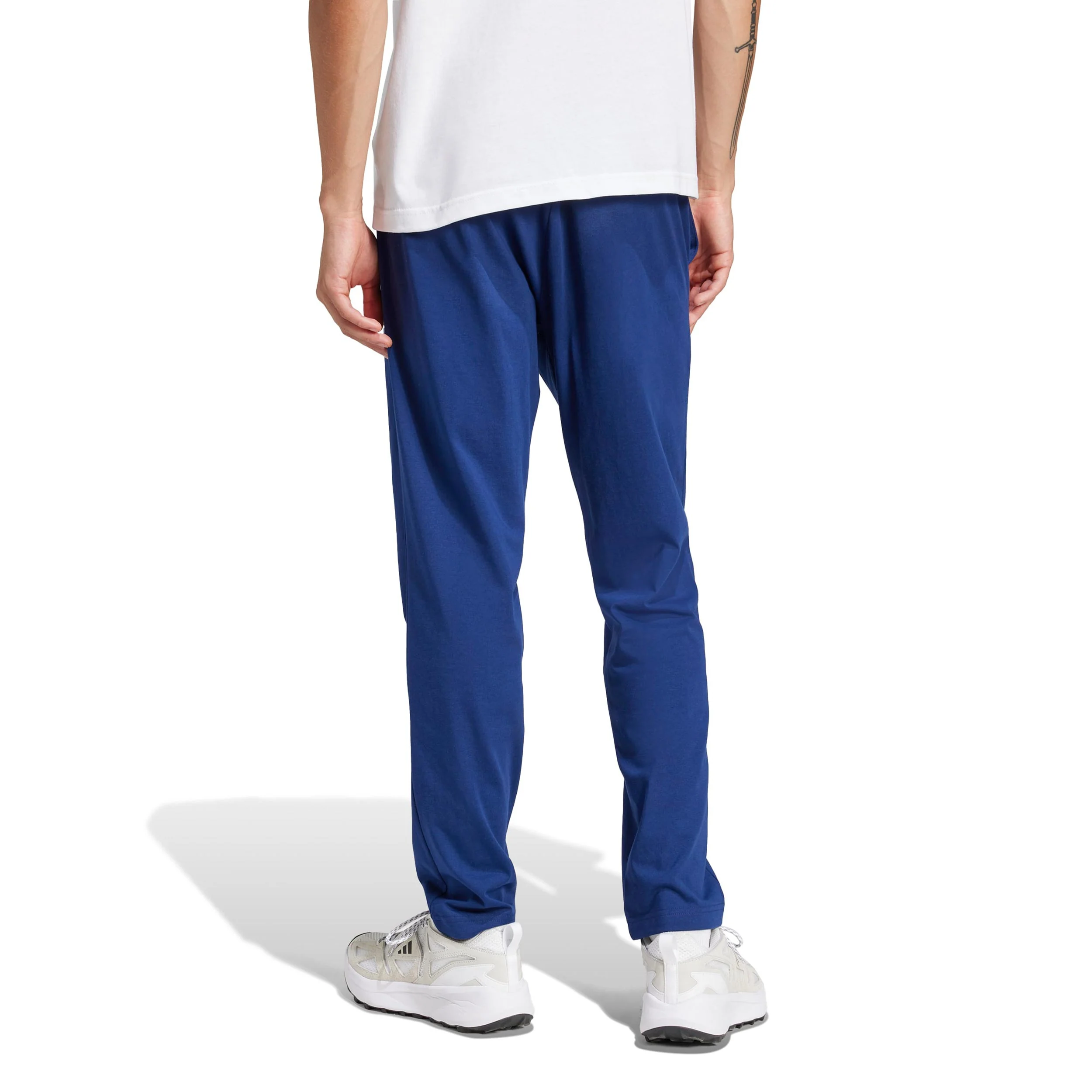 Essentials Pantalón de entrenamiento Hombres-azul oscuro - Image 3