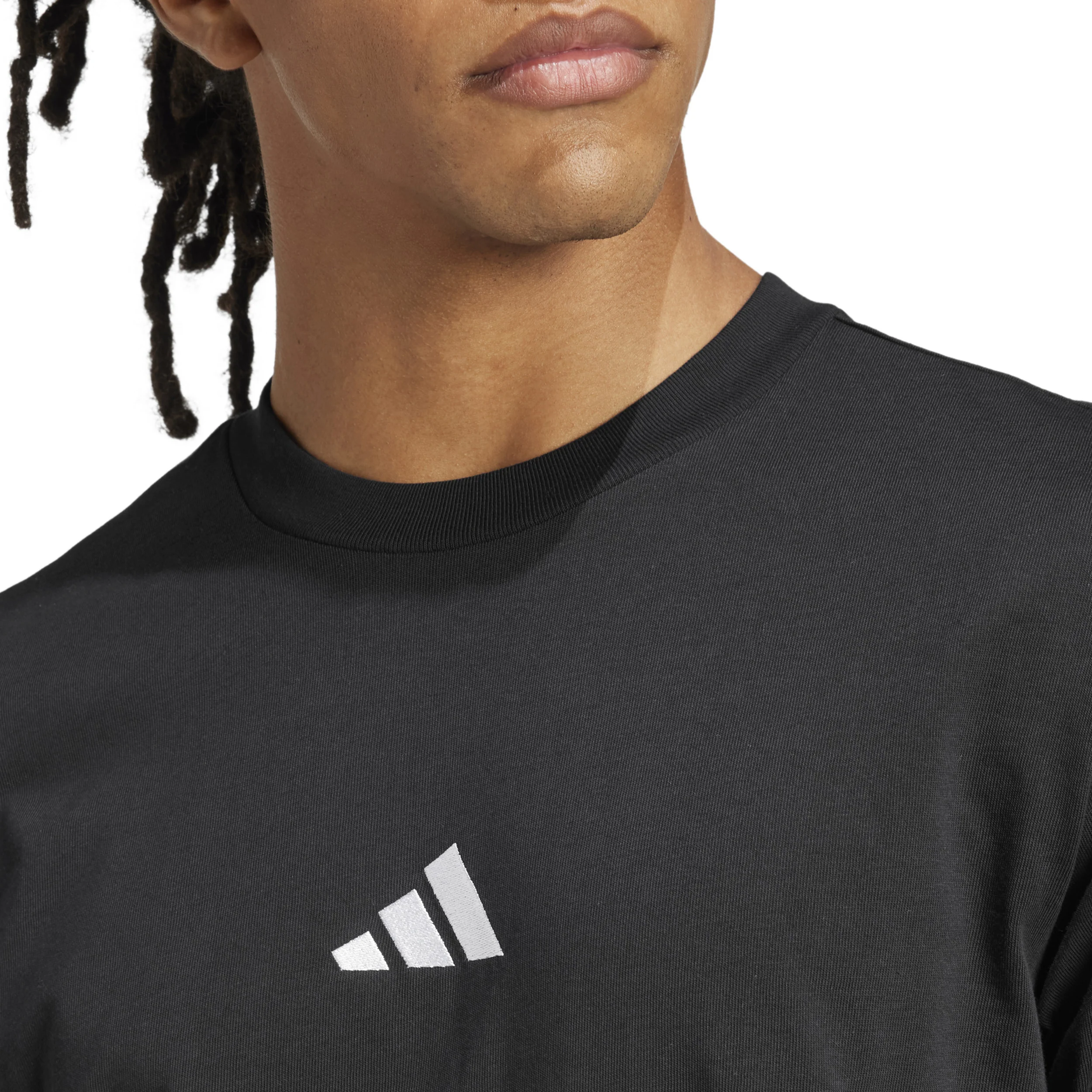 Essentials Small Logo Camiseta De Manga Corta Hombres-Negro - Image 5
