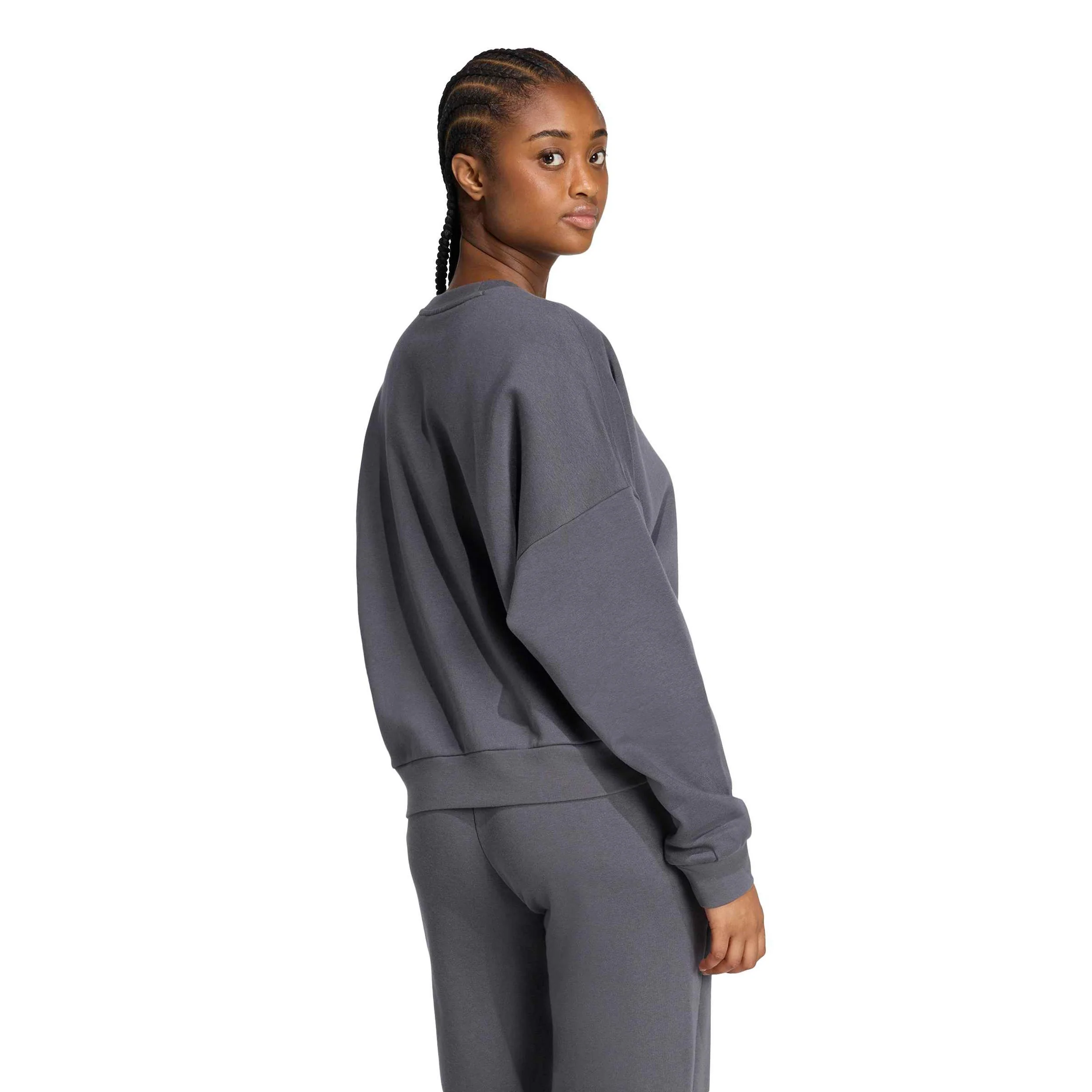 Essentials Sudadera Mujeres-gris, negro - Image 3