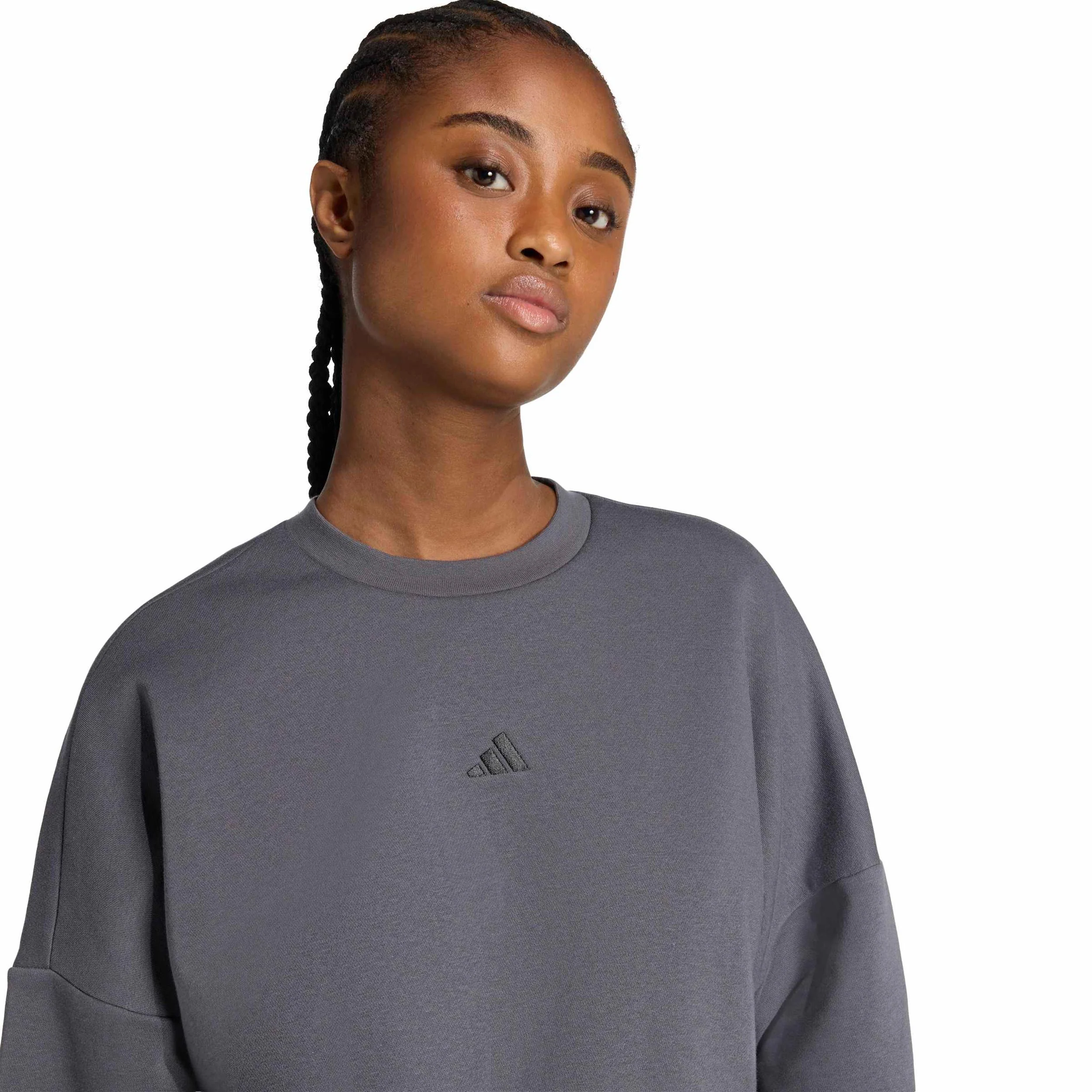 Essentials Sudadera Mujeres-gris, negro - Image 5
