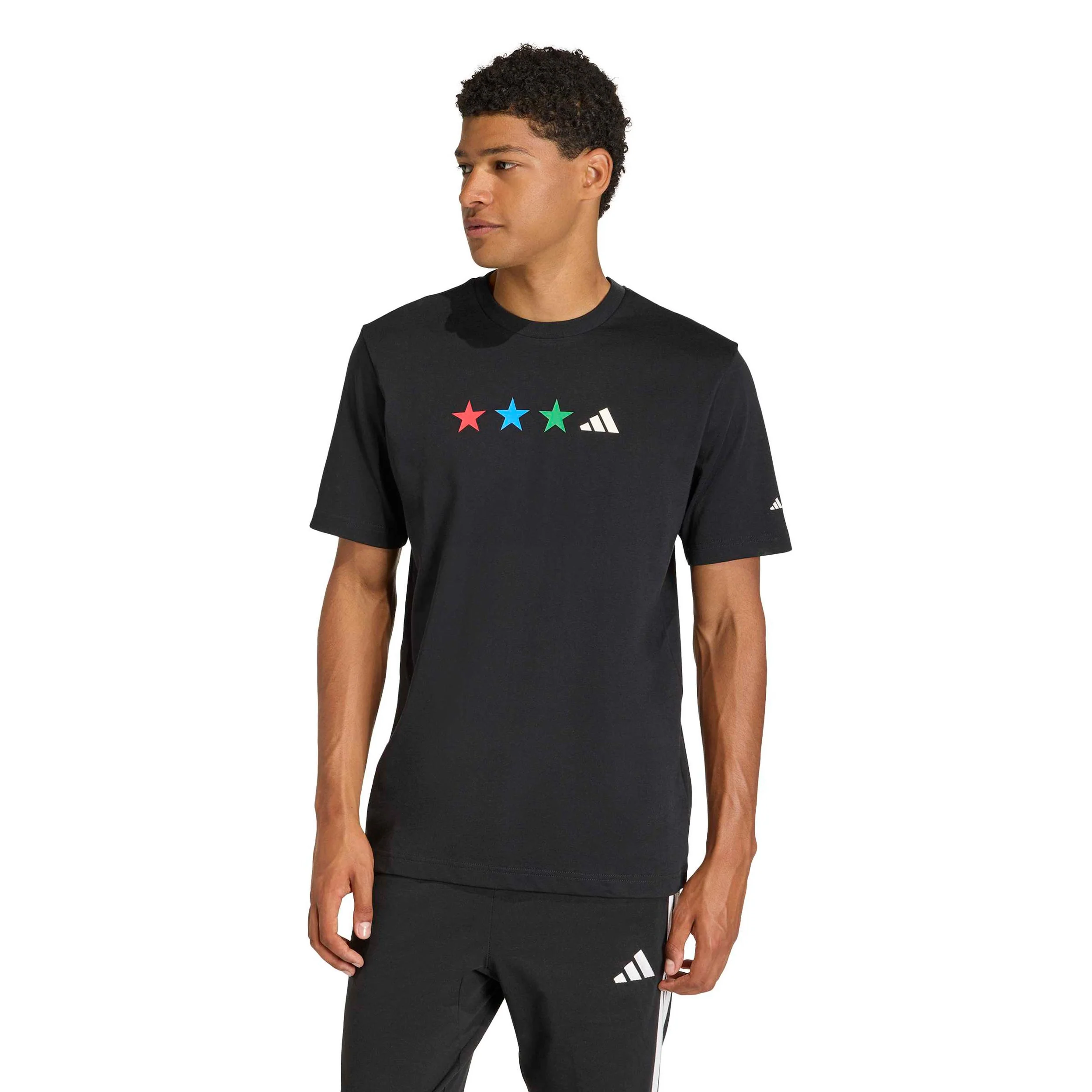FIFA WC MAP Graphic Camiseta de manga corta Hombres - negro, multicolor - Image 2