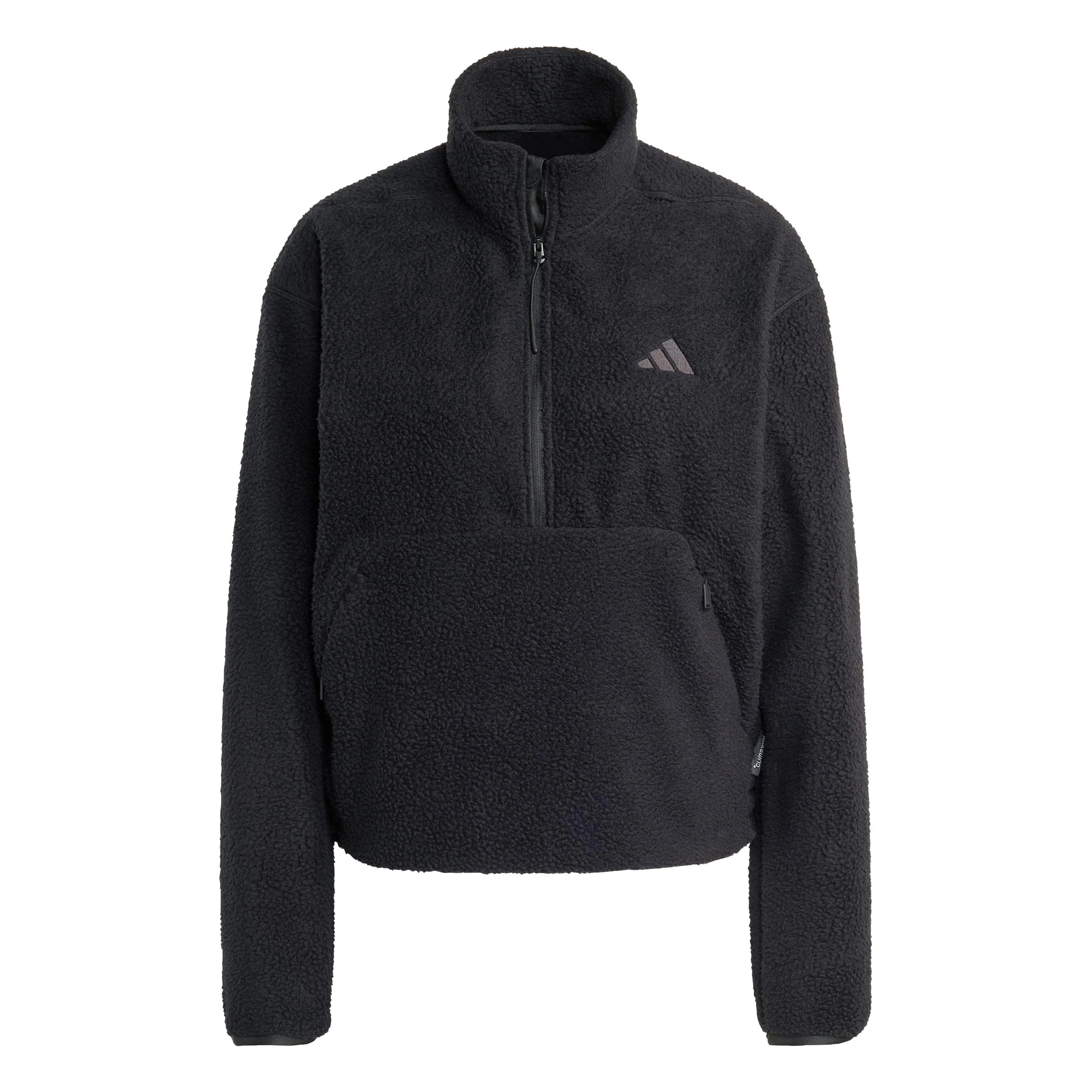 Fleece Half-Zip Sudadera Mujeres-negro