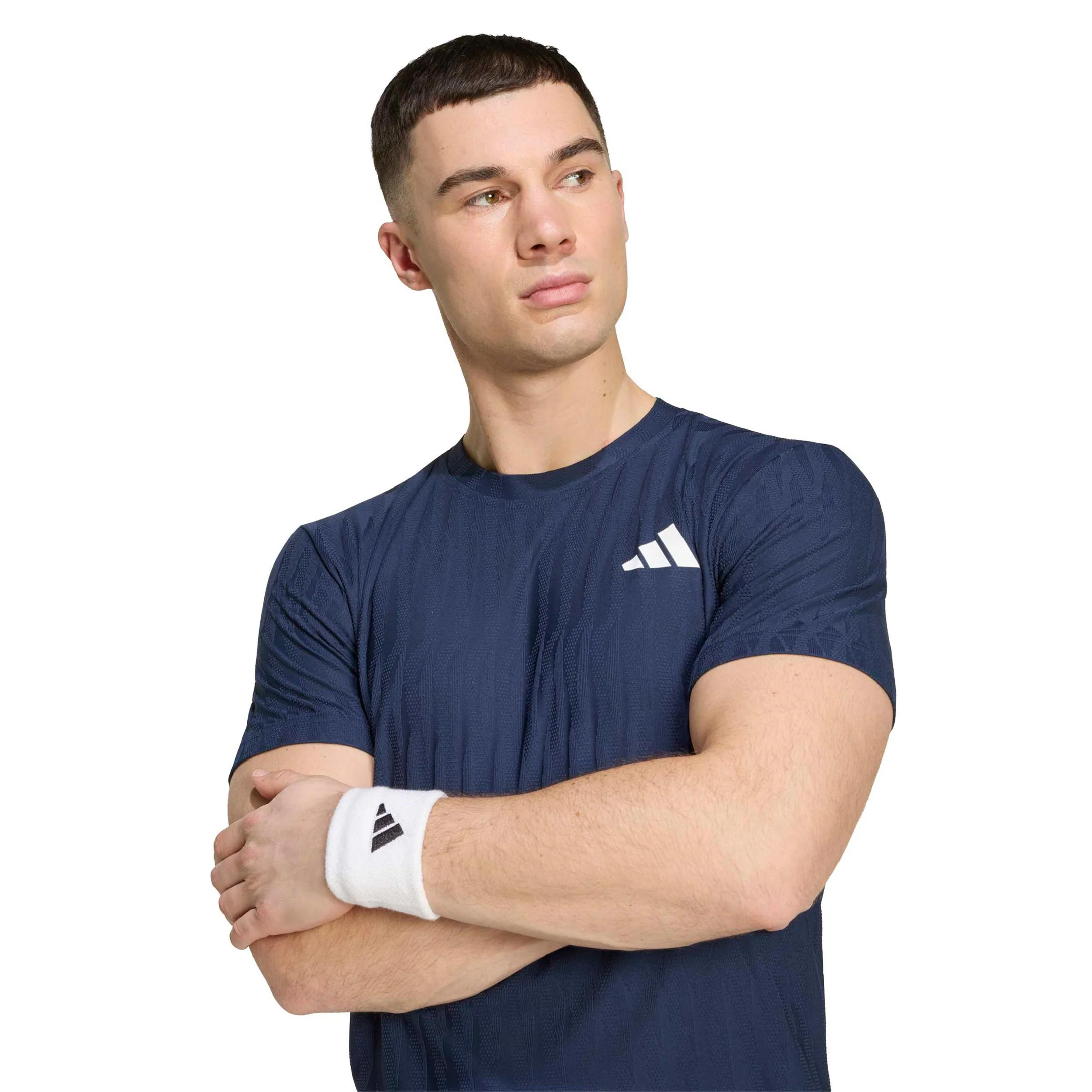Freelift Camiseta de manga corta Hombres - azul oscuro, blanco - Image 5