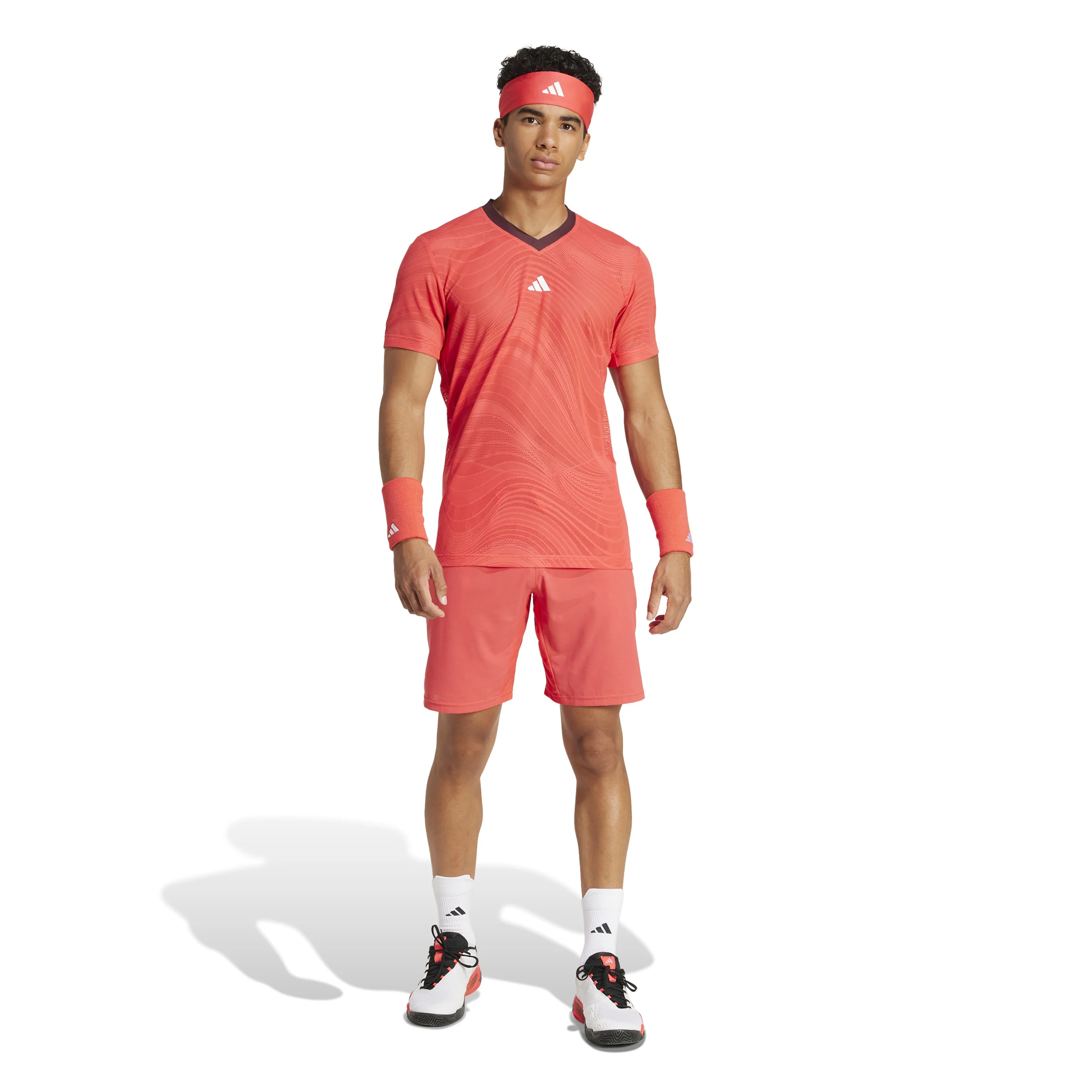 Freelift Mesh Pro Camiseta De Manga Corta Hombres-Rojo - Image 7