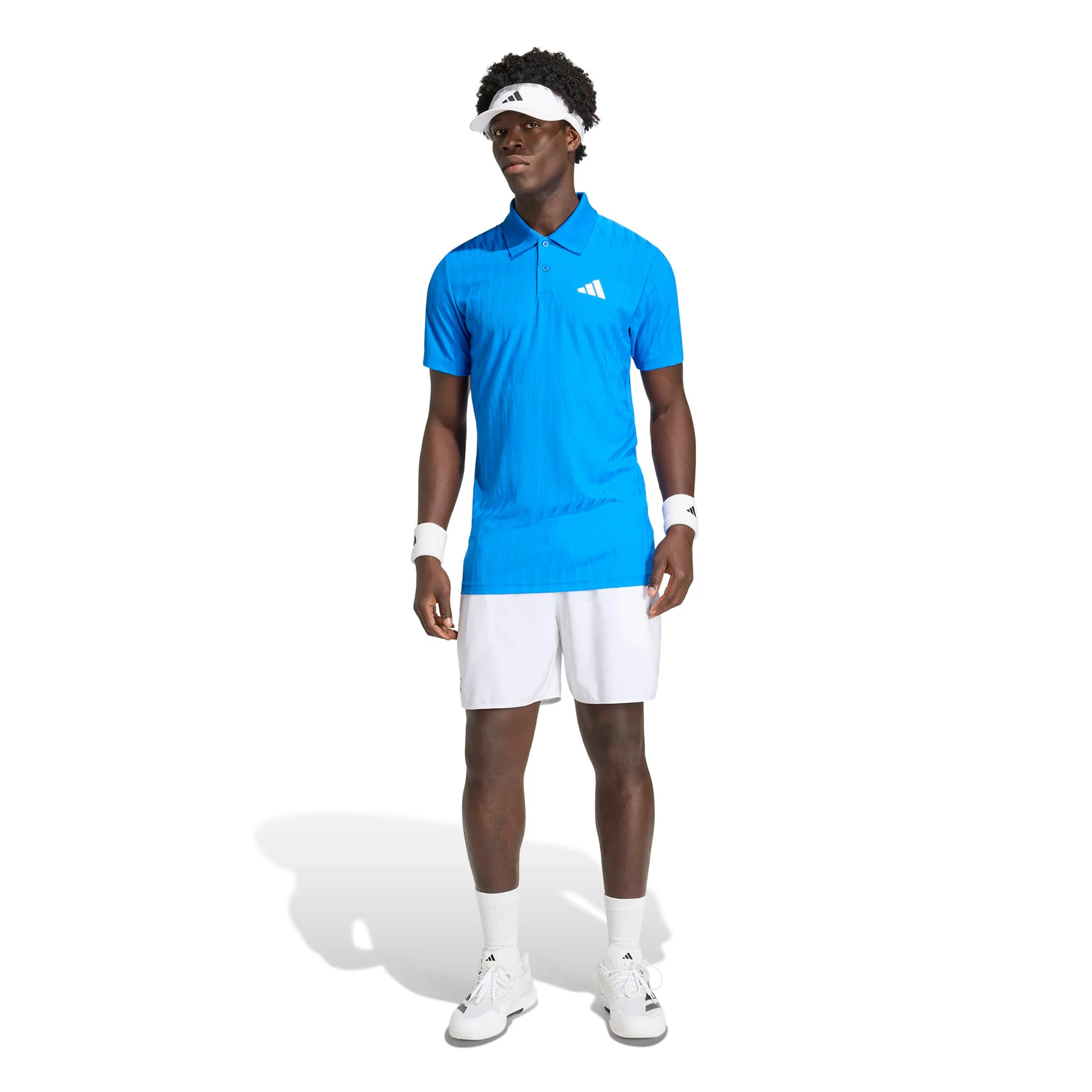 Freelift Polo Hombres - azul, blanco - Image 4
