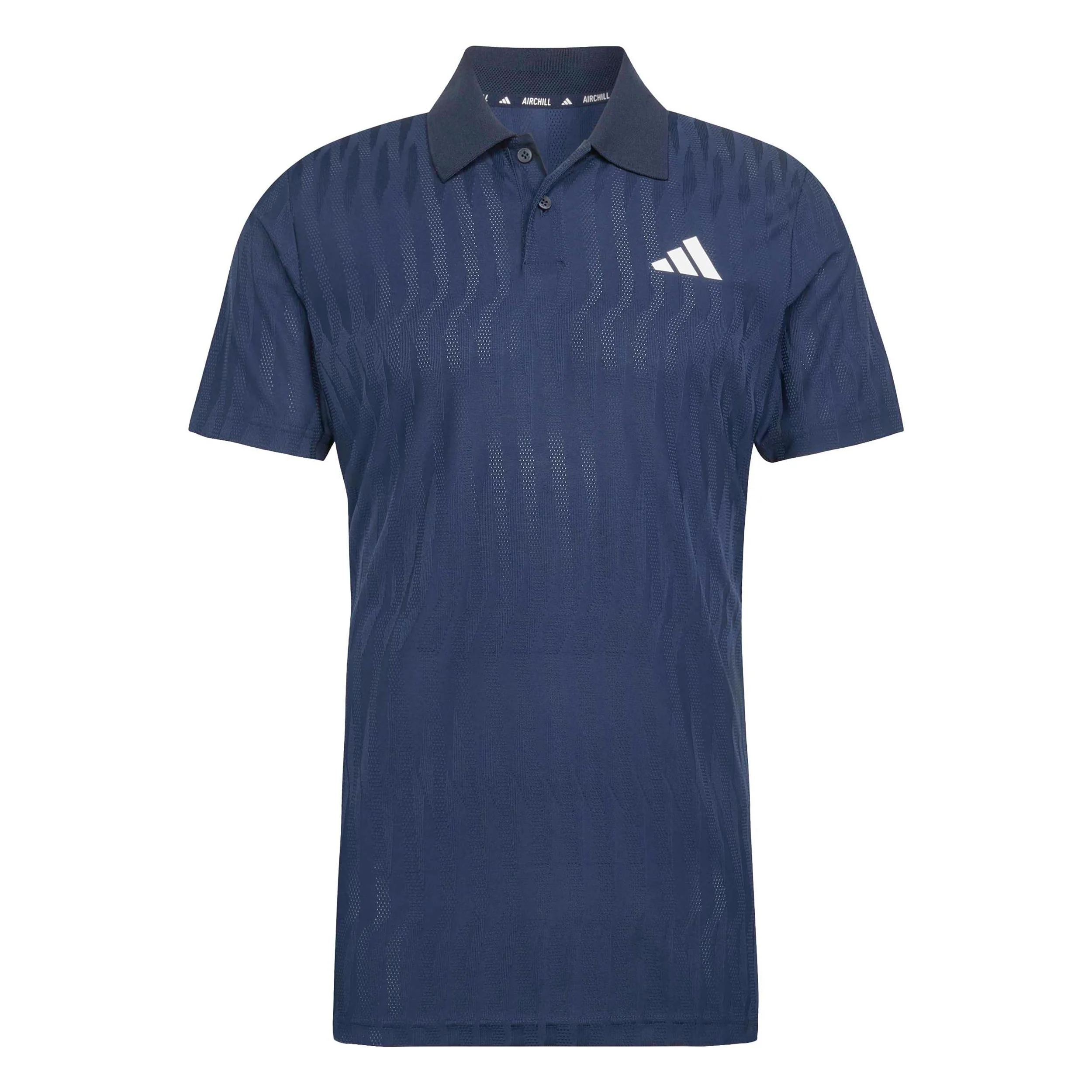 Freelift Polo Hombres - azul oscuro, blanco