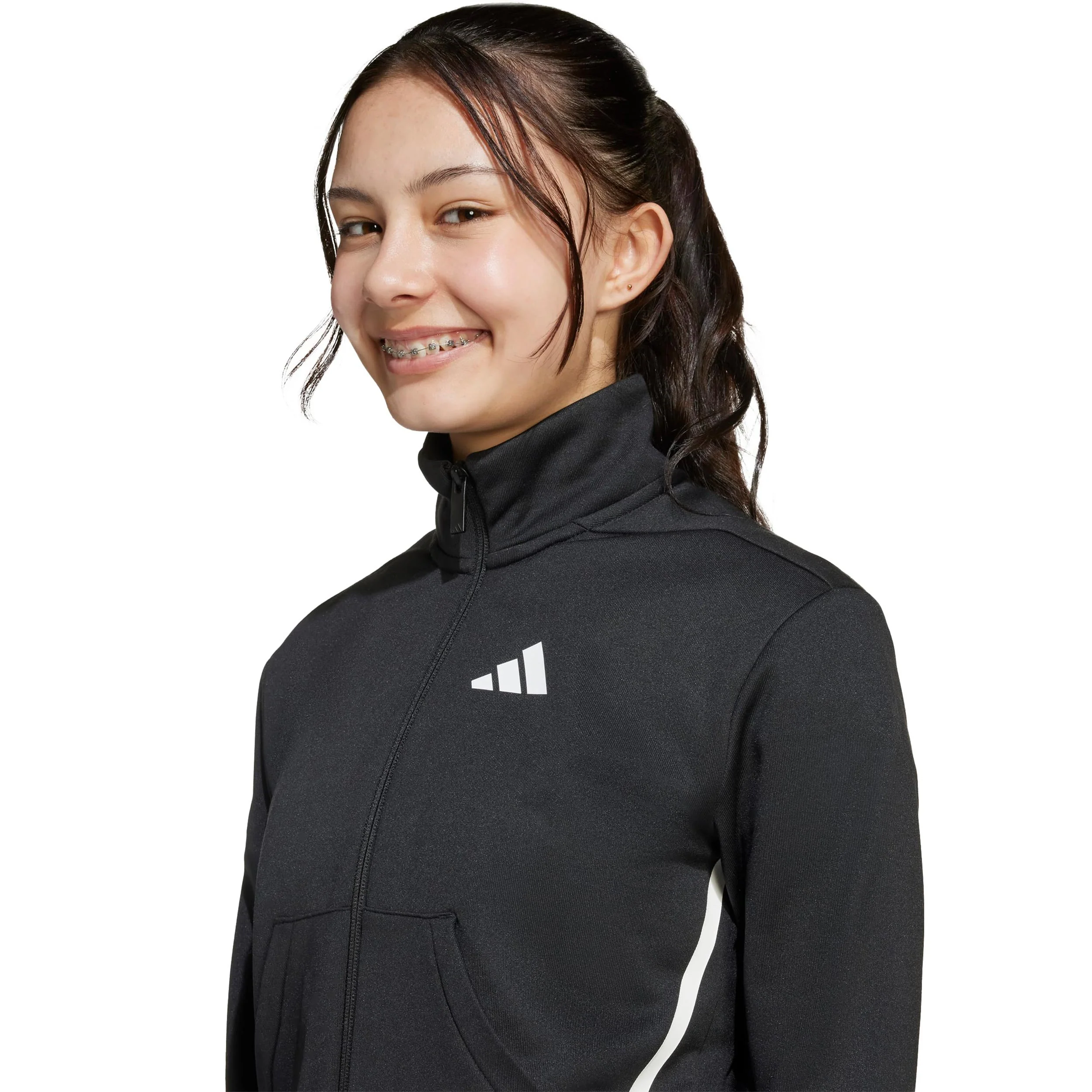Game & Go Chaqueta de entrenamiento Chicas-negro - Image 5