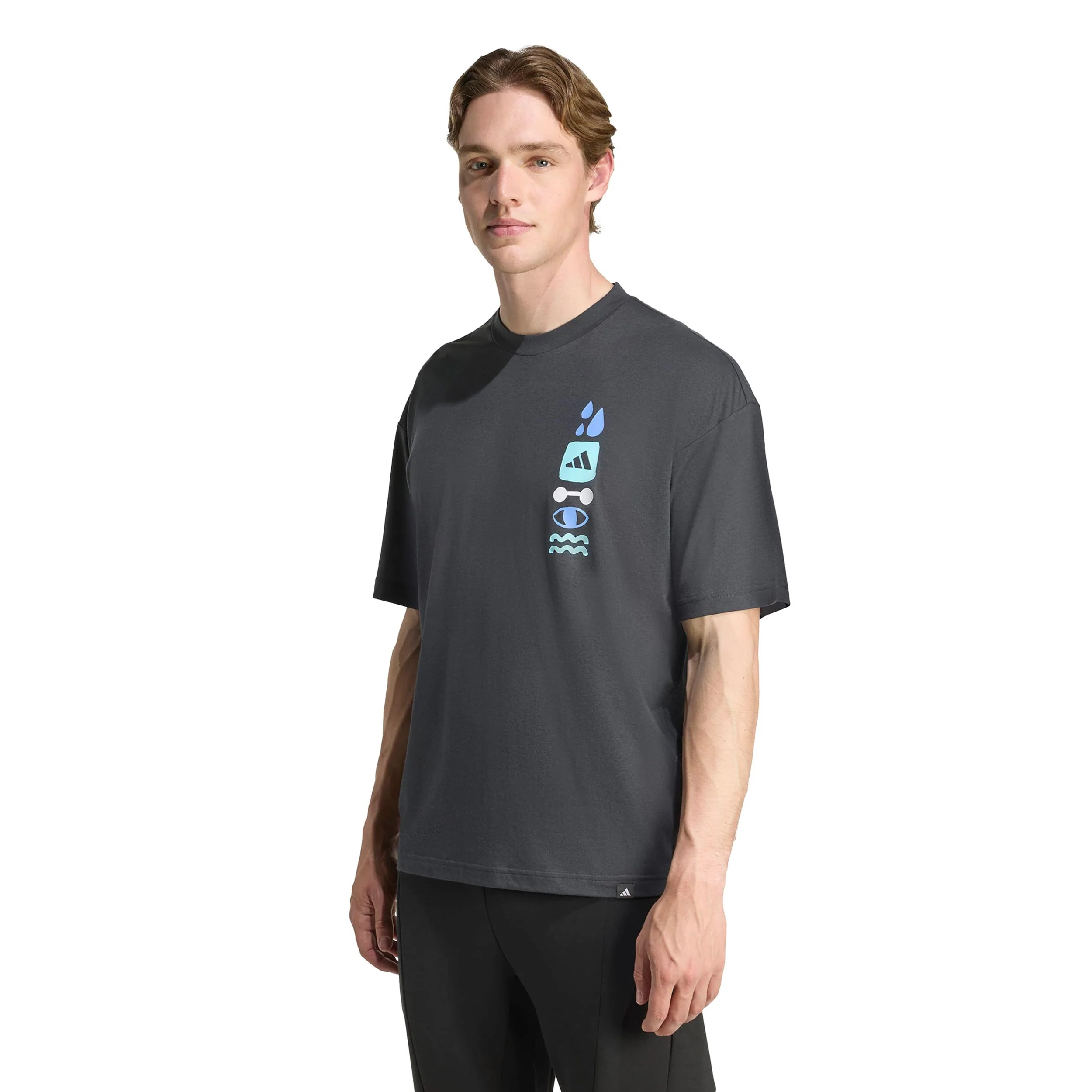 GFX Joy Camiseta de manga corta Hombres - gris oscuro, multicolor - Image 2