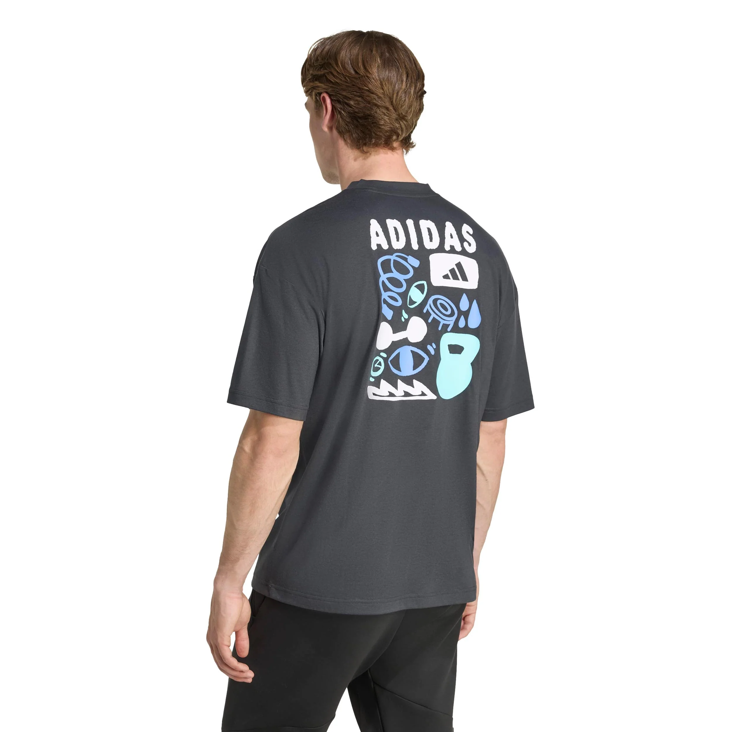 GFX Joy Camiseta de manga corta Hombres - gris oscuro, multicolor - Image 3