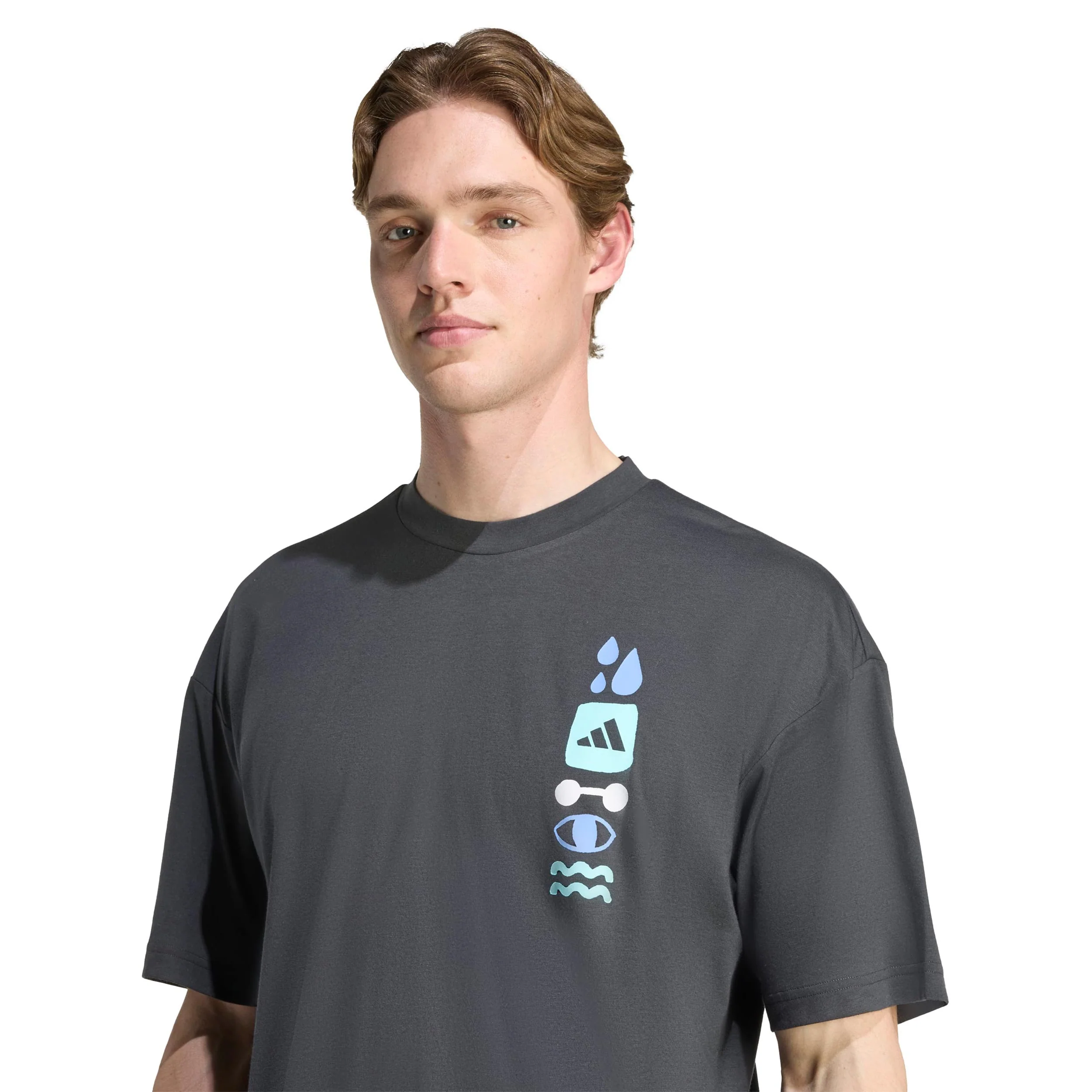 GFX Joy Camiseta de manga corta Hombres - gris oscuro, multicolor - Image 6