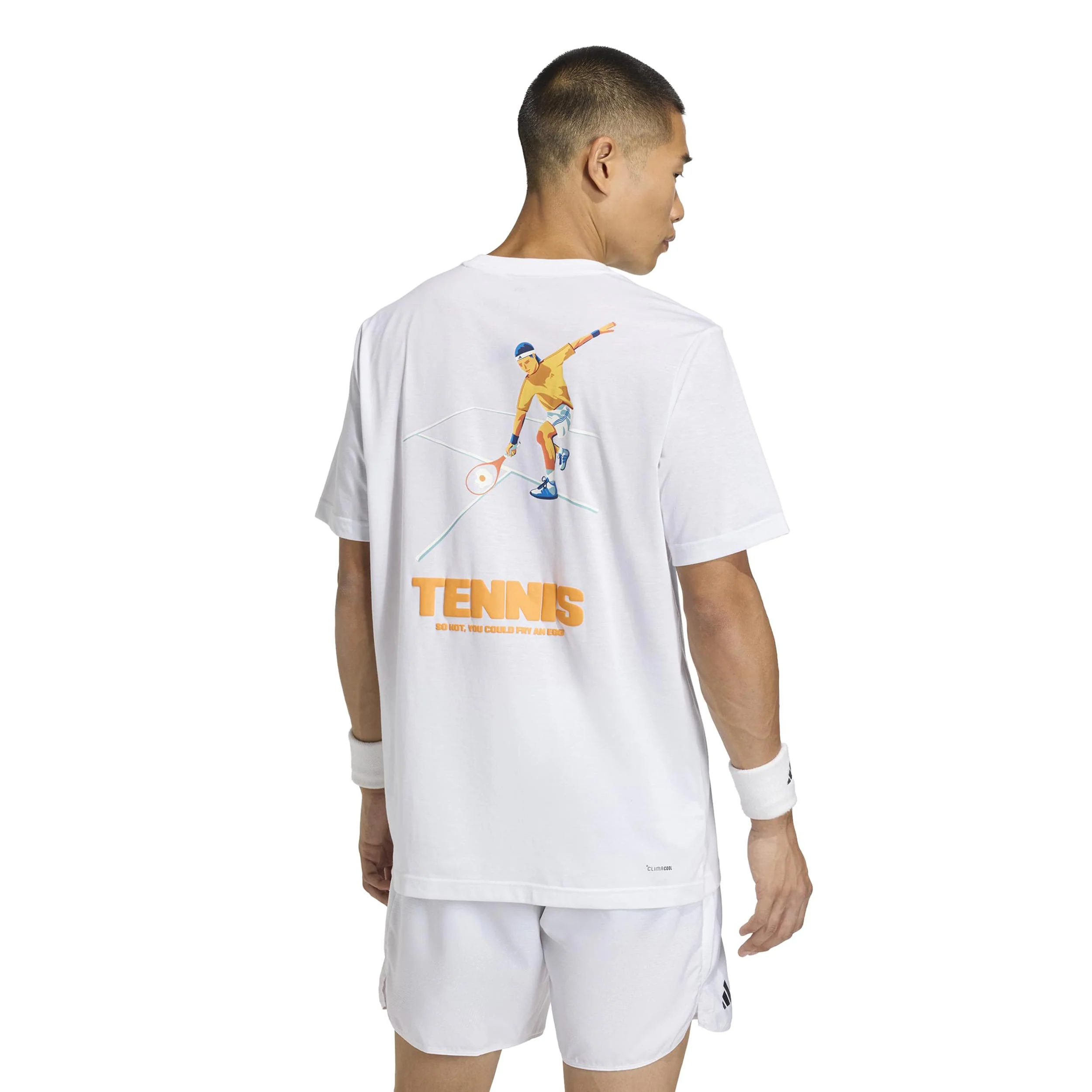 Hot Camiseta de manga corta Hombres-blanco - Image 2