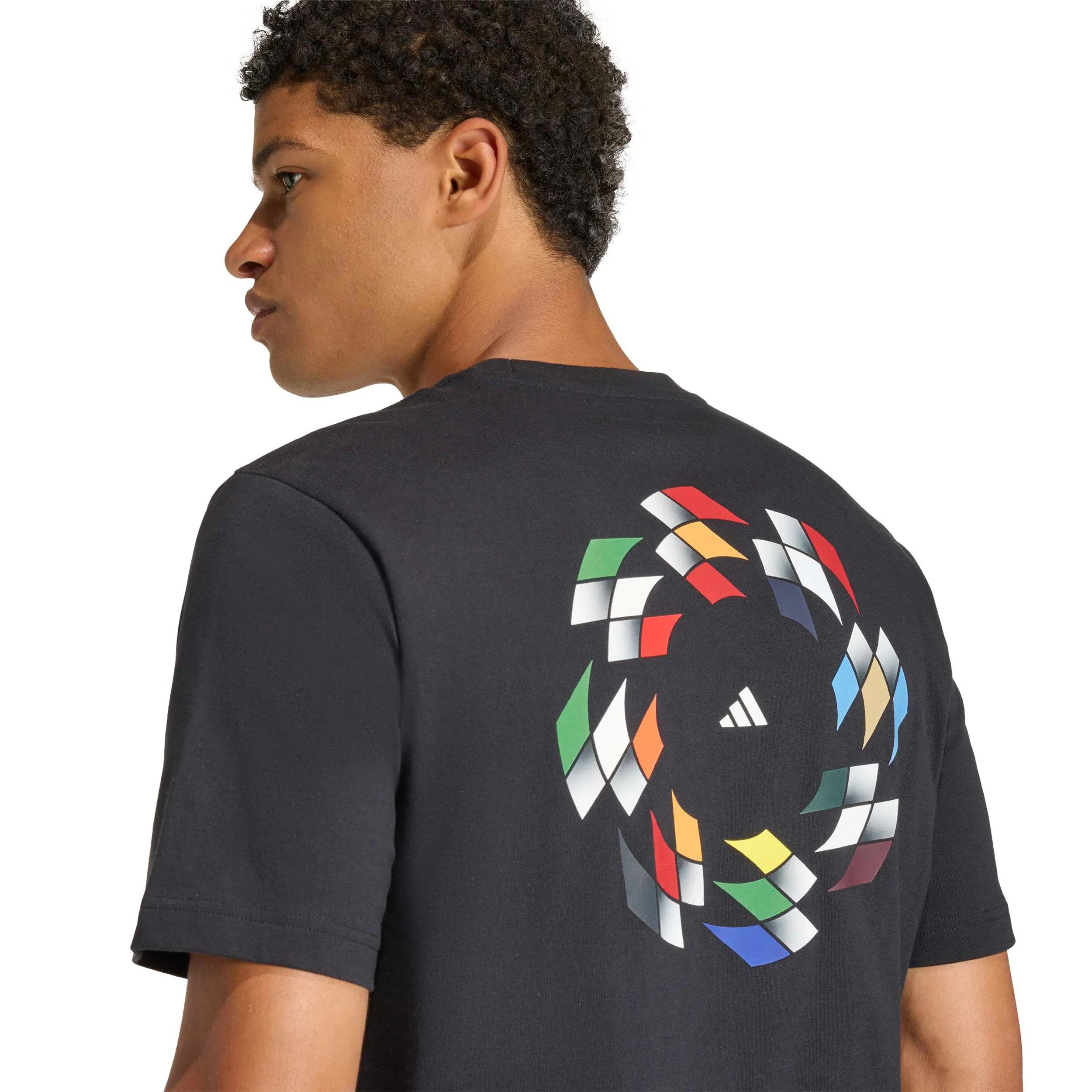 House of Tiro Nations Graphic Camiseta de manga corta Hombres - negro, multicolor - Image 6