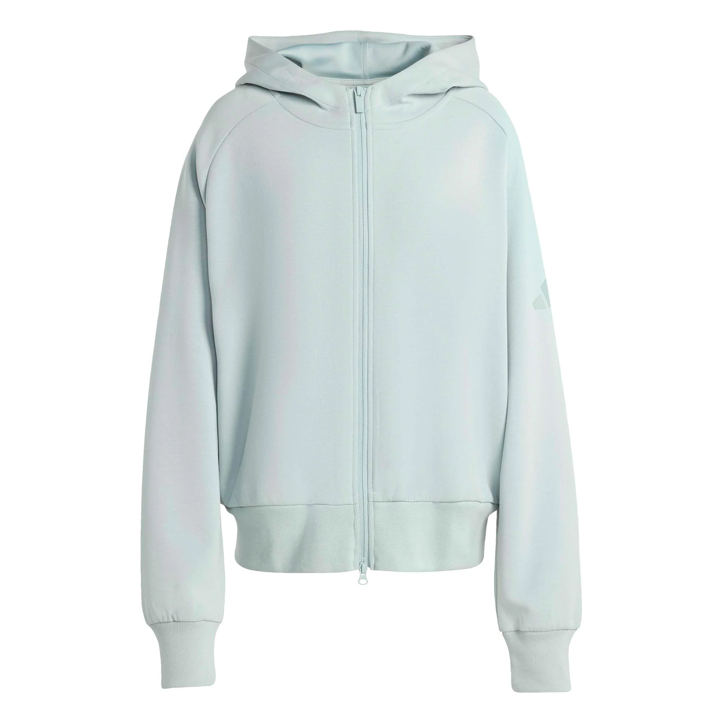 Lux Sudadera con cremallera Mujeres-salvia