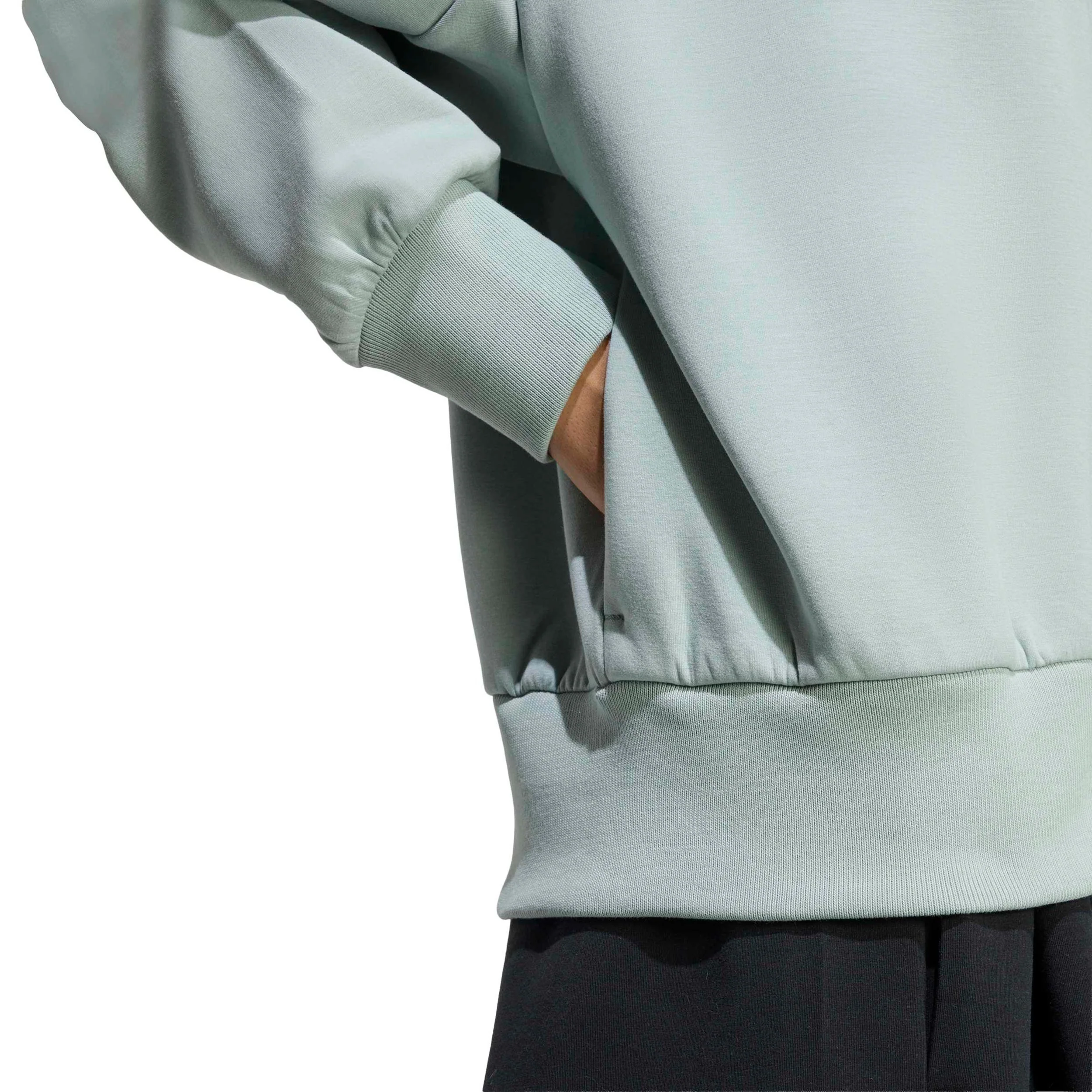 Lux Sudadera con cremallera Mujeres-salvia - Image 6