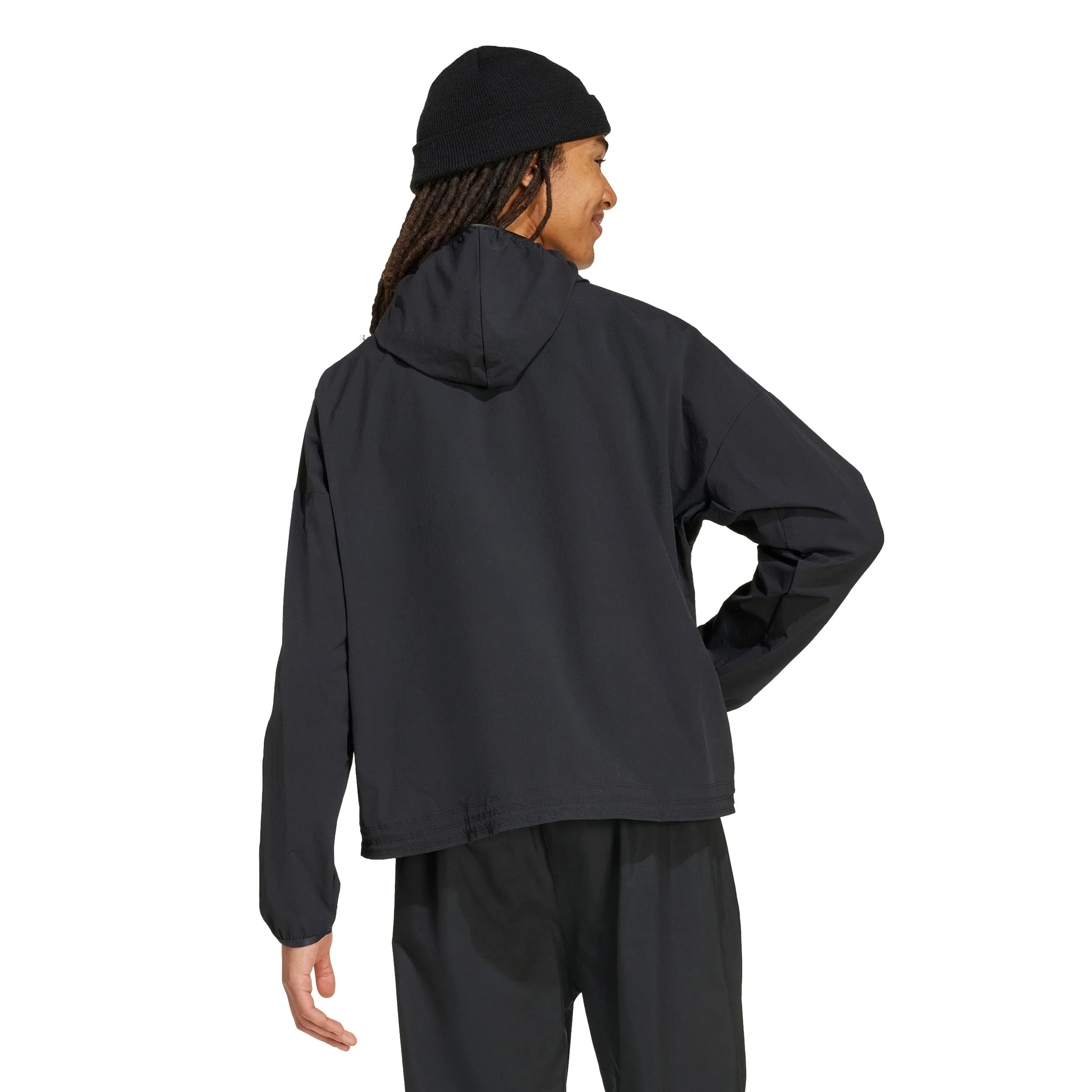 My Shelter Windbreaker Chaqueta de entrenamiento Hombres-negro - Image 3
