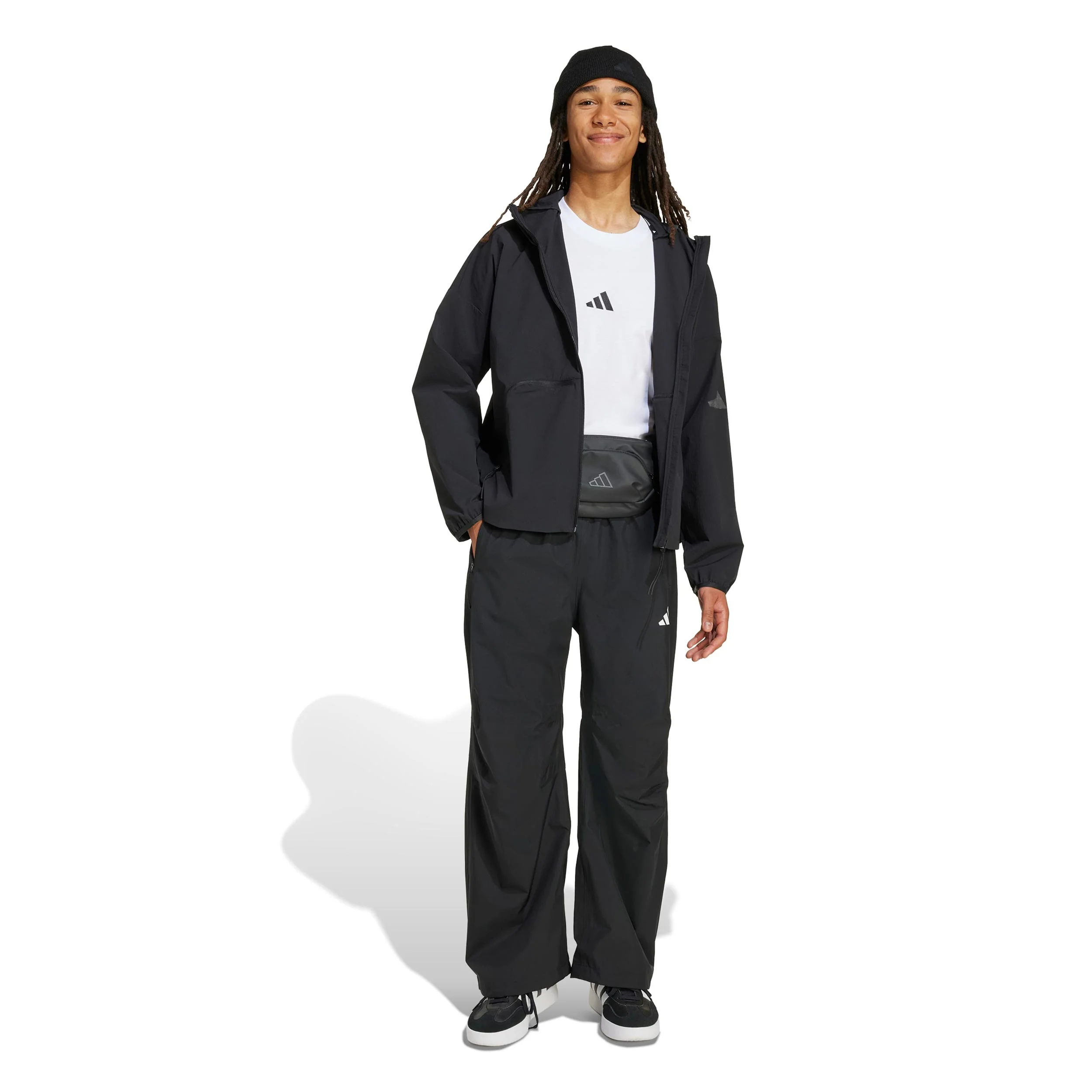 My Shelter Windbreaker Chaqueta de entrenamiento Hombres-negro - Image 4