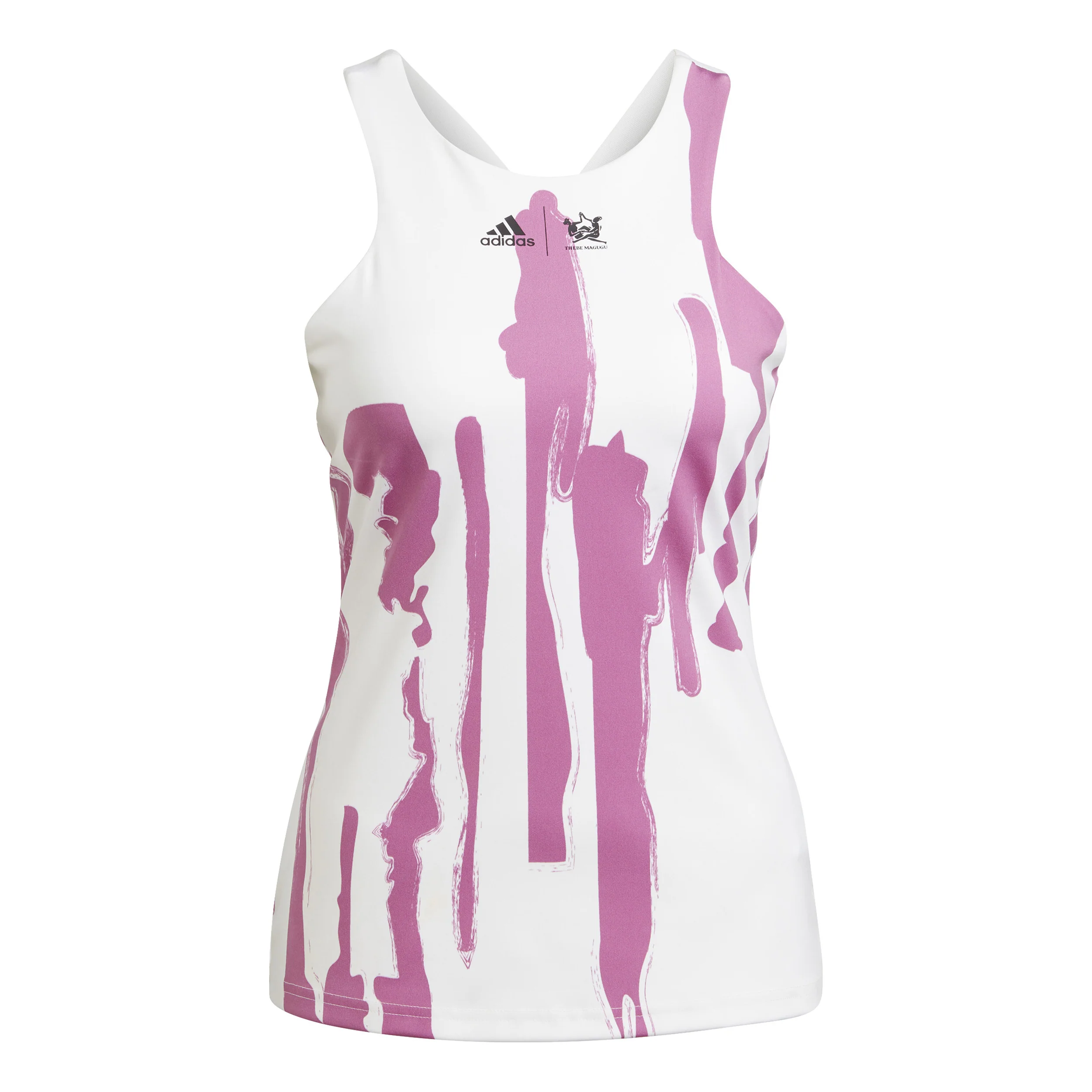 New York Y Camiseta De Tirantes Mujeres-Blanco,Lila