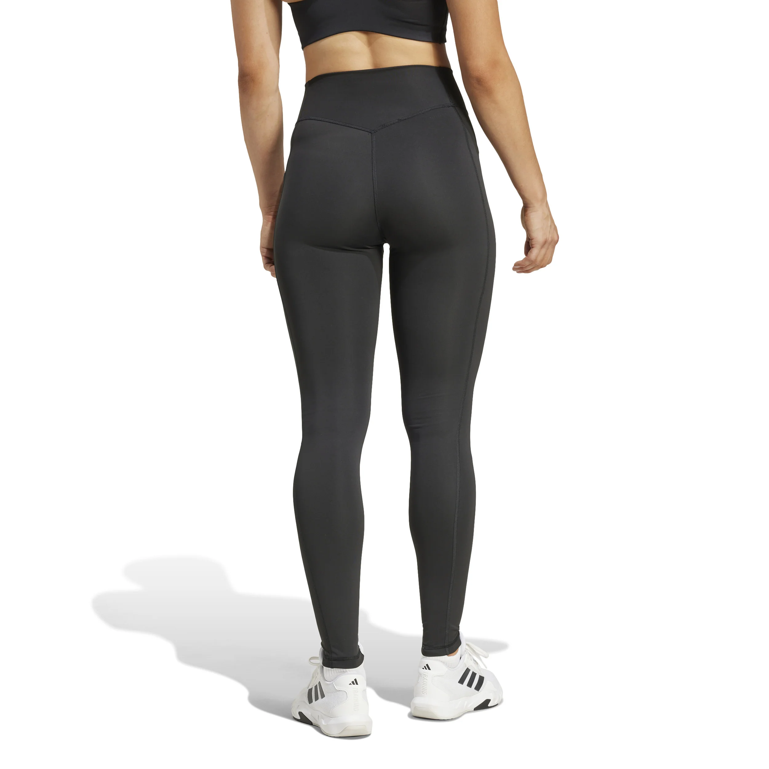 Optime High Rise Malla Mujeres-Negro - Image 3