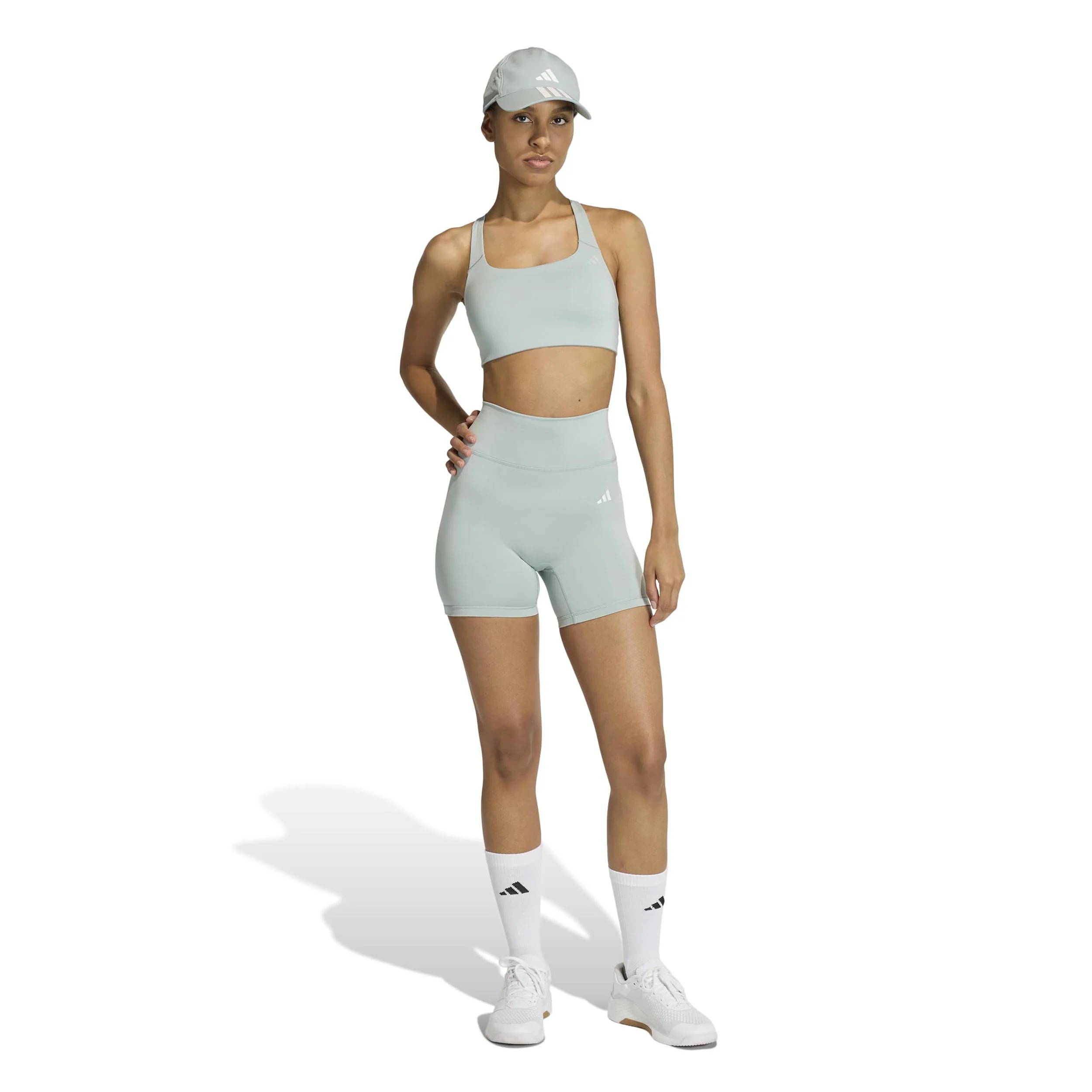 Optime Workout Medium Support Sujetador deportivo Mujeres - salvia - Image 6