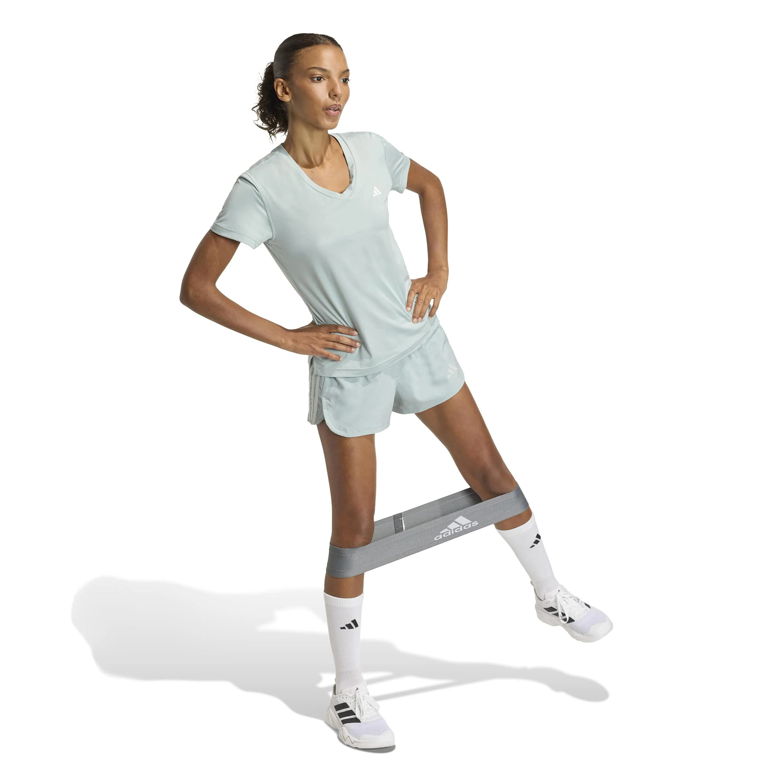 Pacer 2In1 Shorts Mujeres - salvia - Image 4