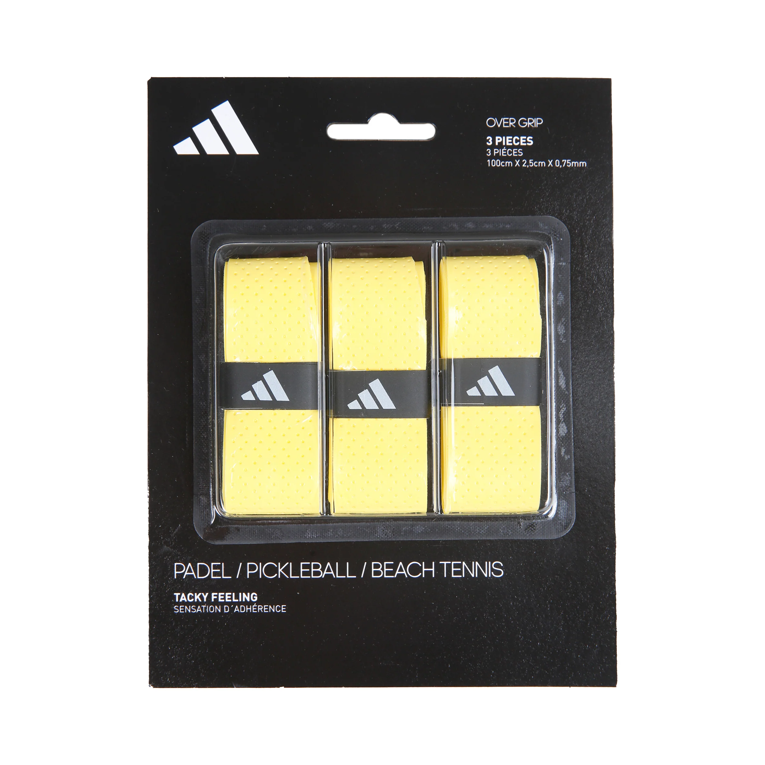 Padel Overgrip Pack De 3-Amarillo
