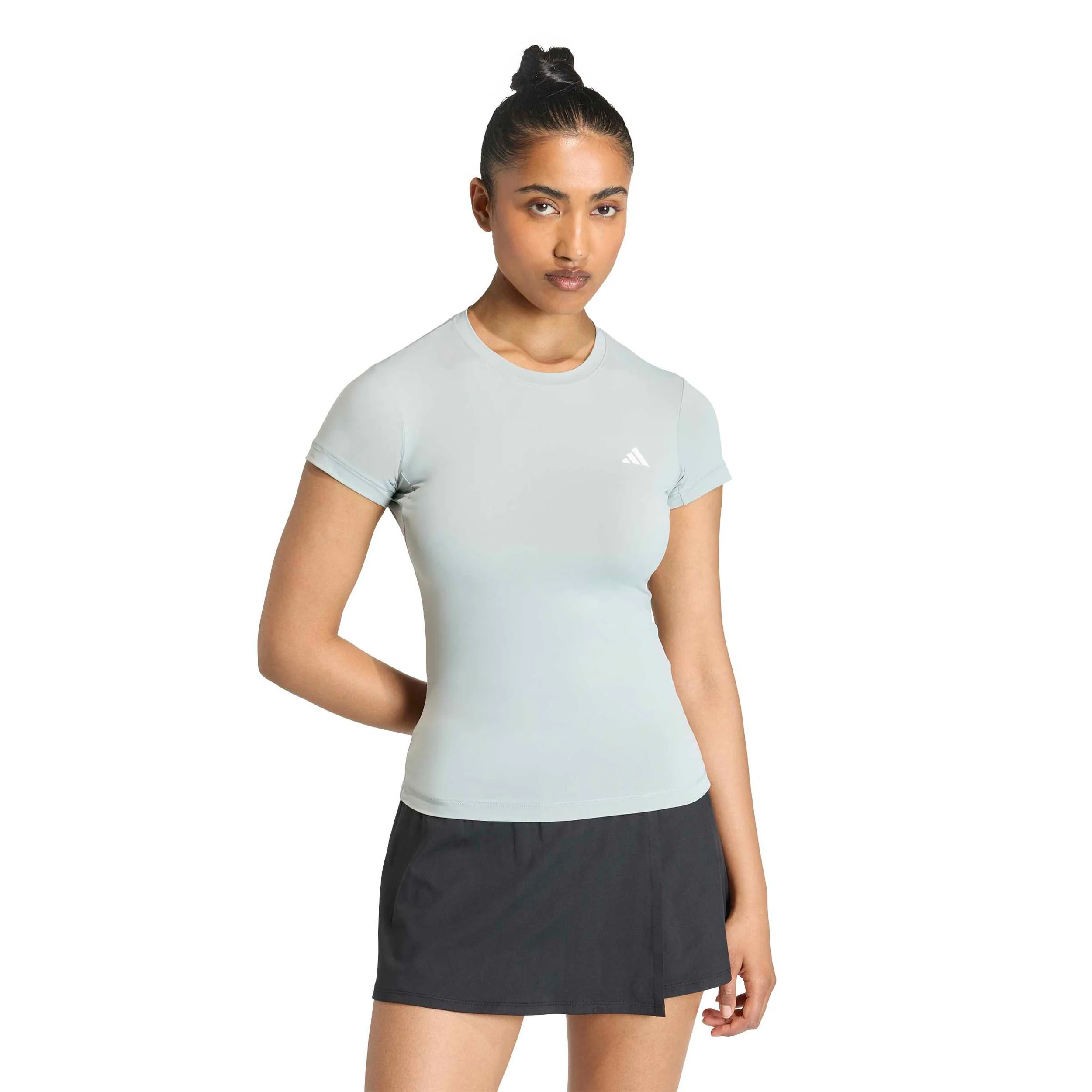 Power Essentials Camiseta de manga corta Mujeres-salvia - Image 2