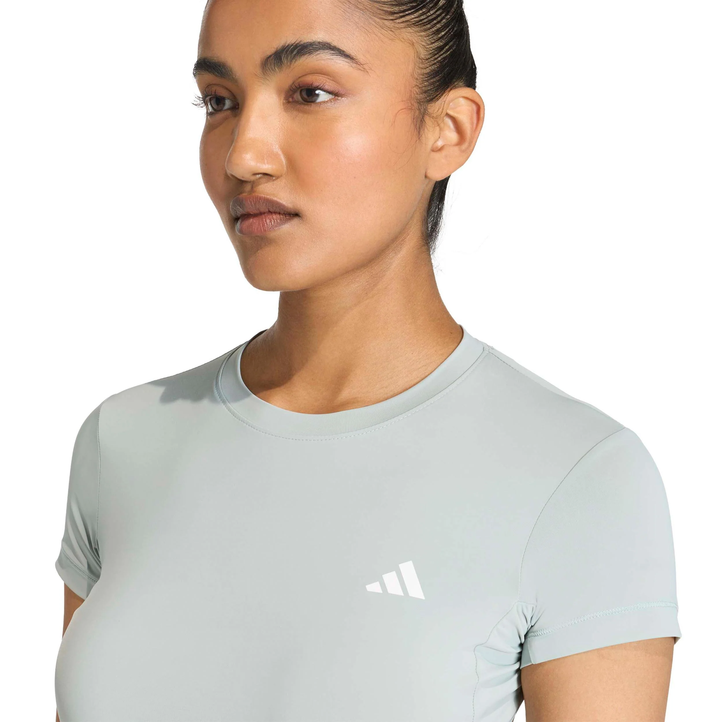 Power Essentials Camiseta de manga corta Mujeres-salvia - Image 5