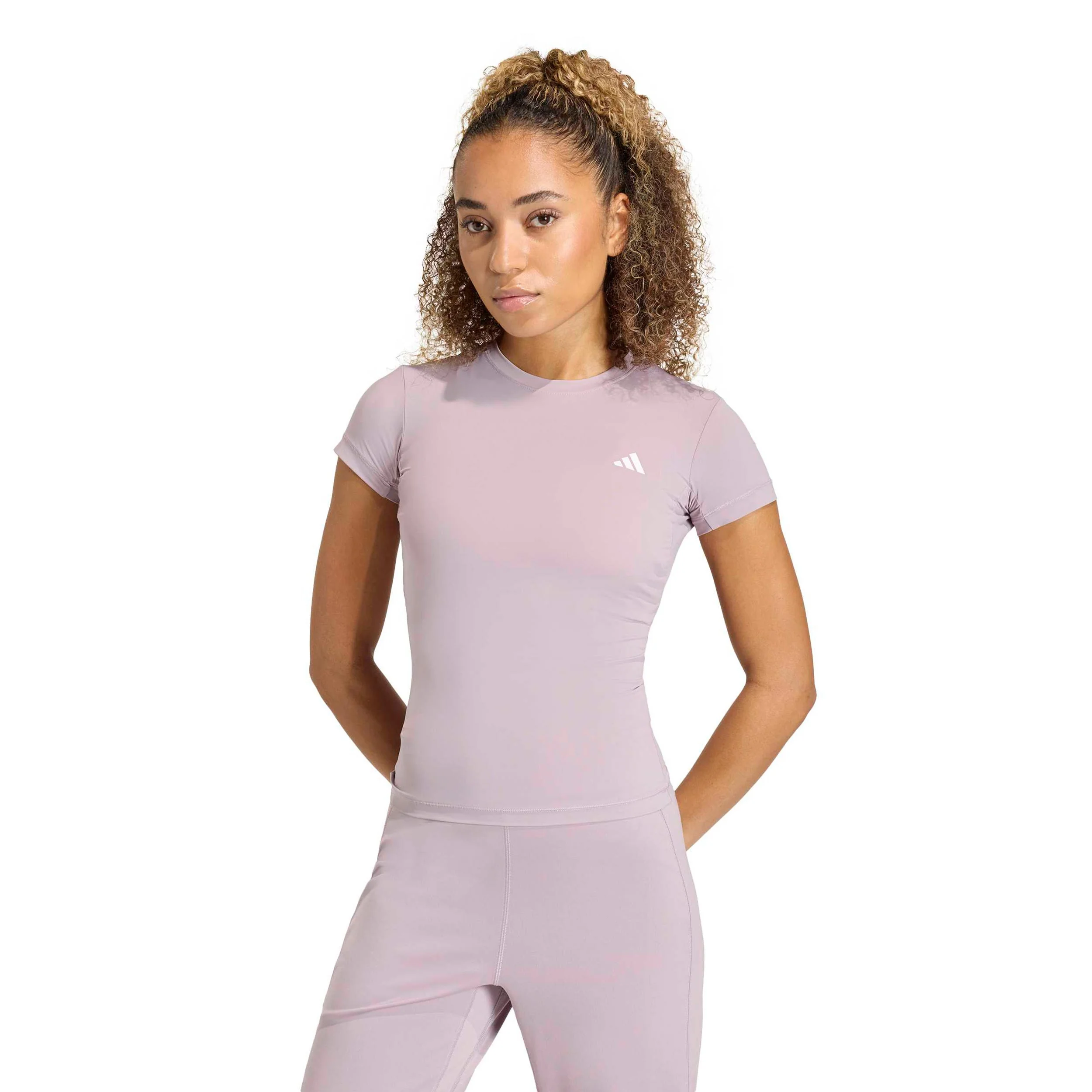 Power Essentials Workout Camiseta de manga corta Mujeres - rosa - Image 2