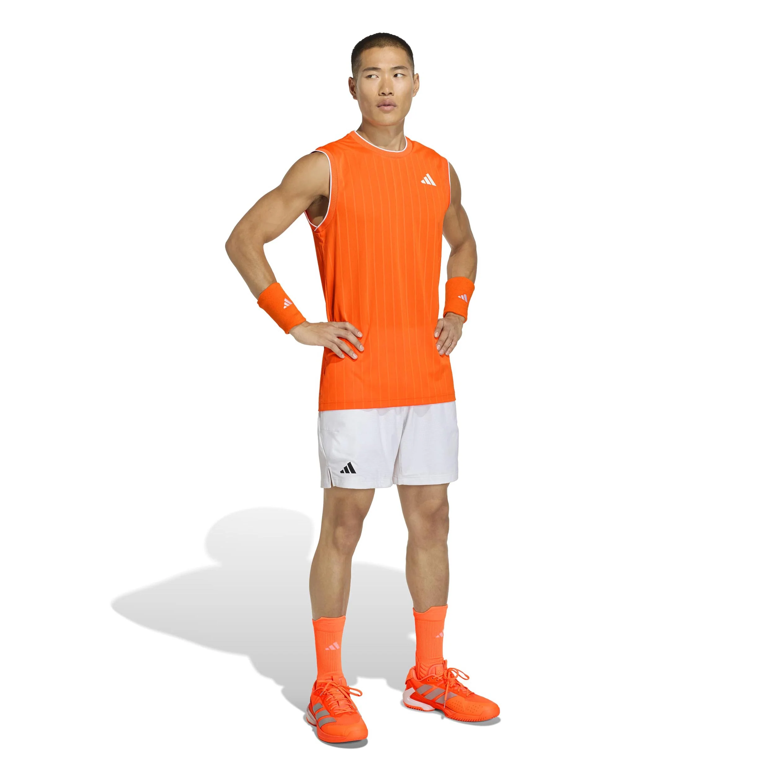 Pro 2 Camiseta de tirantes Hombres - naranja - Image 4