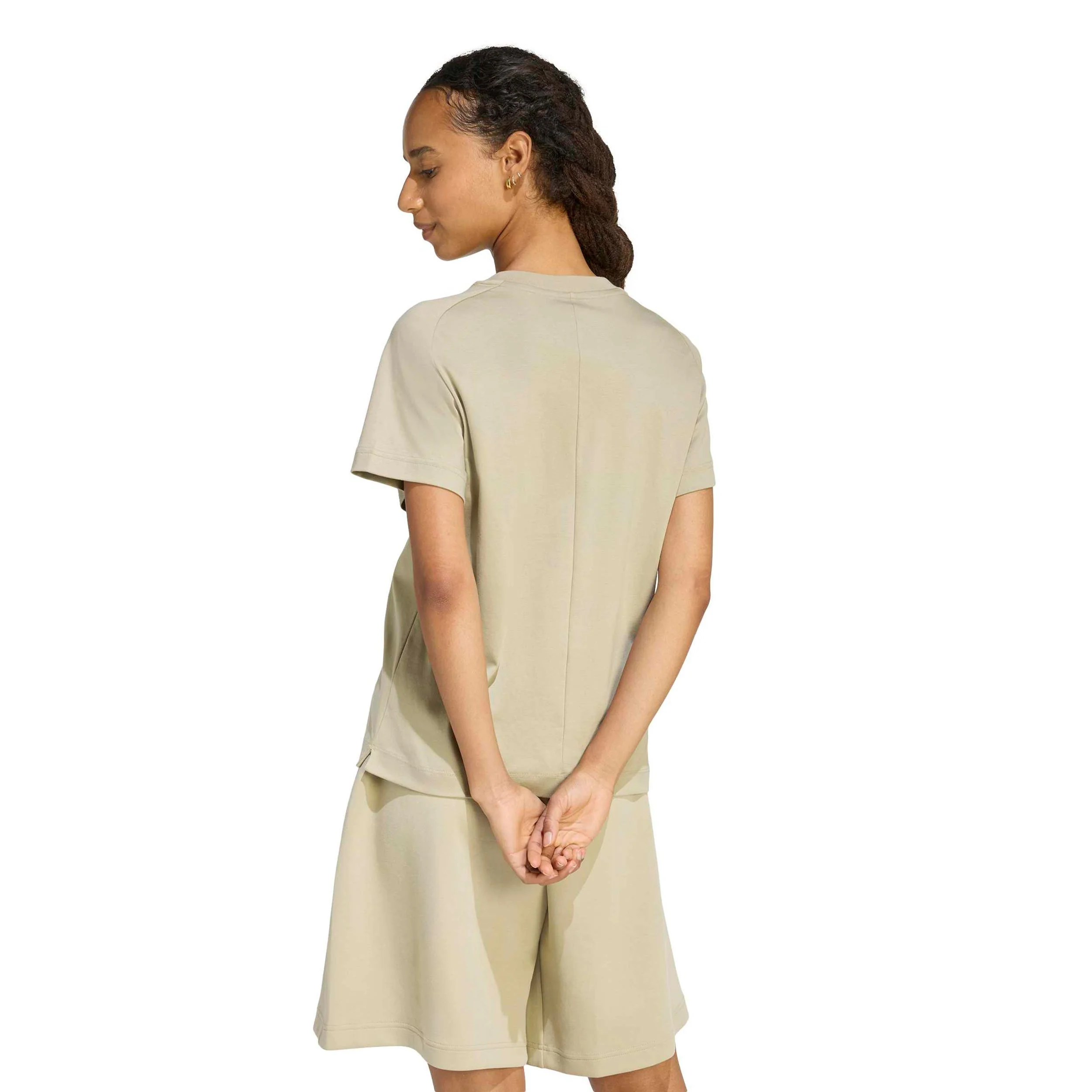 Regular Camiseta de manga corta Mujeres - beige - Image 3
