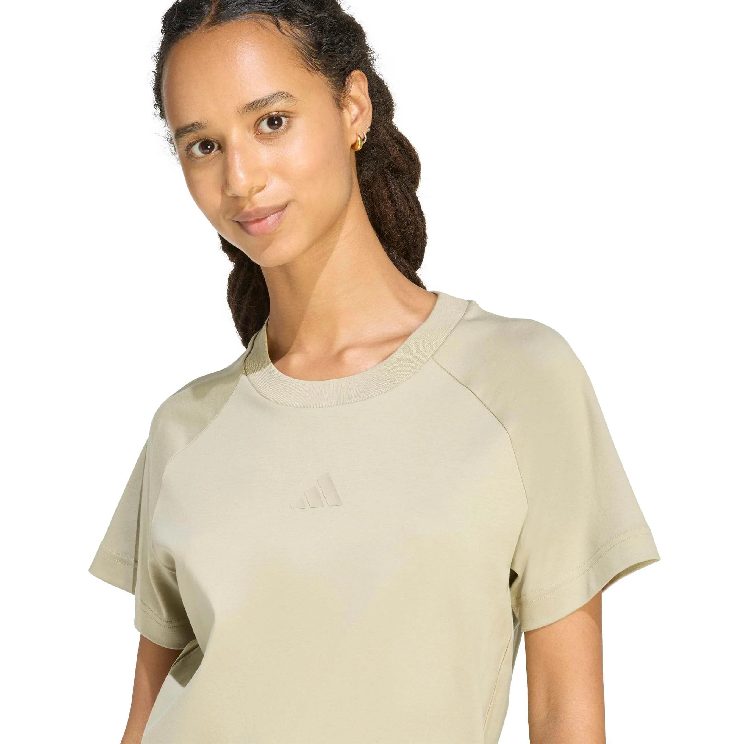 Regular Camiseta de manga corta Mujeres - beige - Image 5