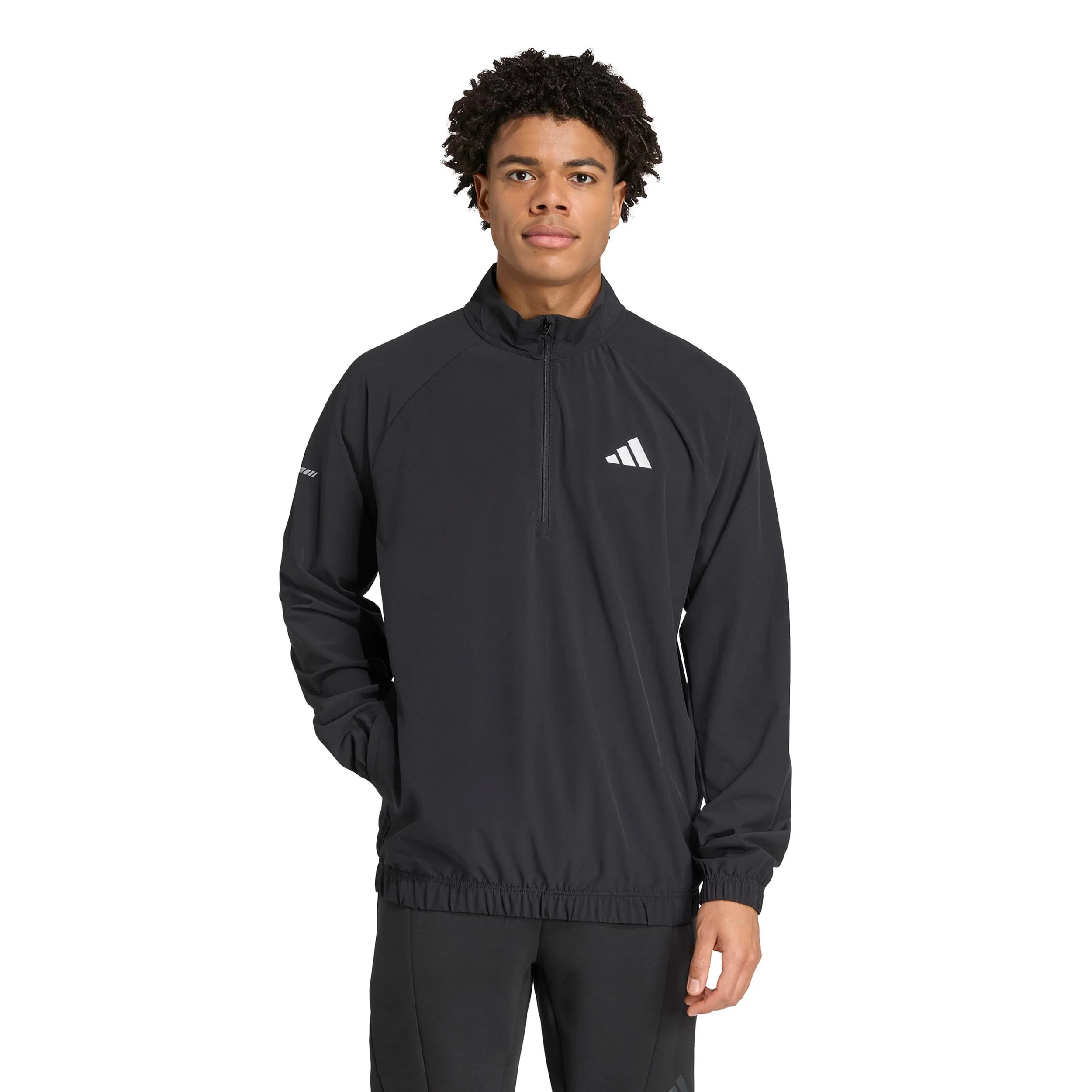 Training Essential Chaqueta de entrenamiento Hombres-negro - Image 2