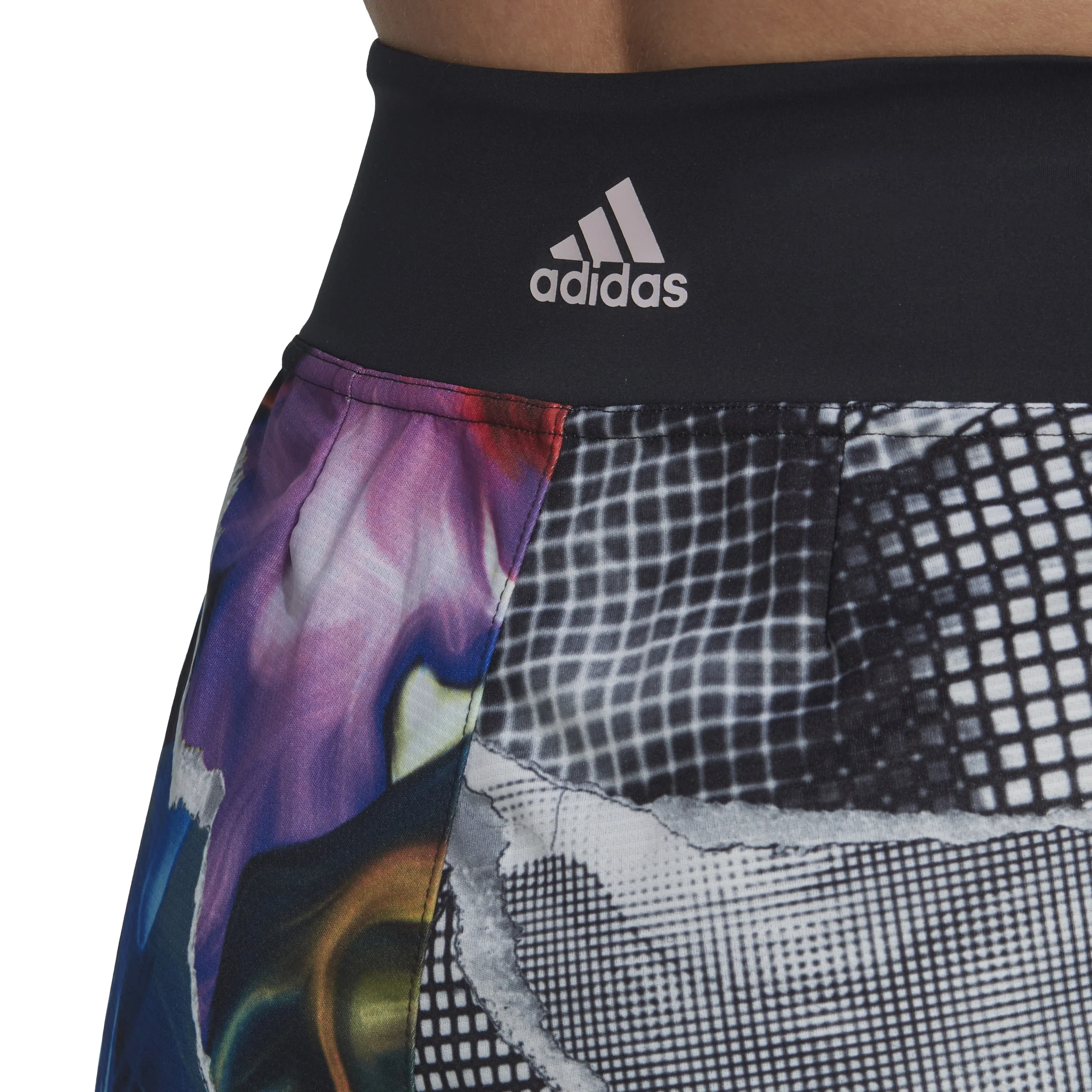 US Series Printed Shorts Mujeres-Negro - Image 4