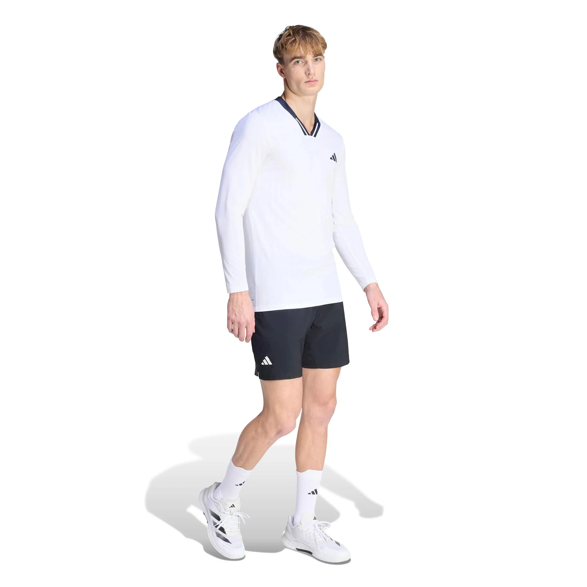 Wow Top Camiseta de manga larga Hombres - blanco, negro - Image 4