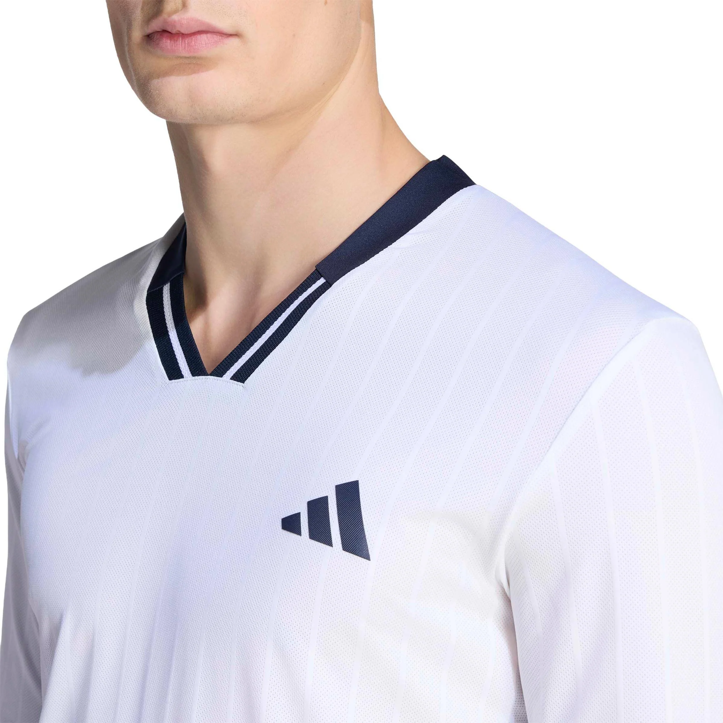 Wow Top Camiseta de manga larga Hombres - blanco, negro - Image 5