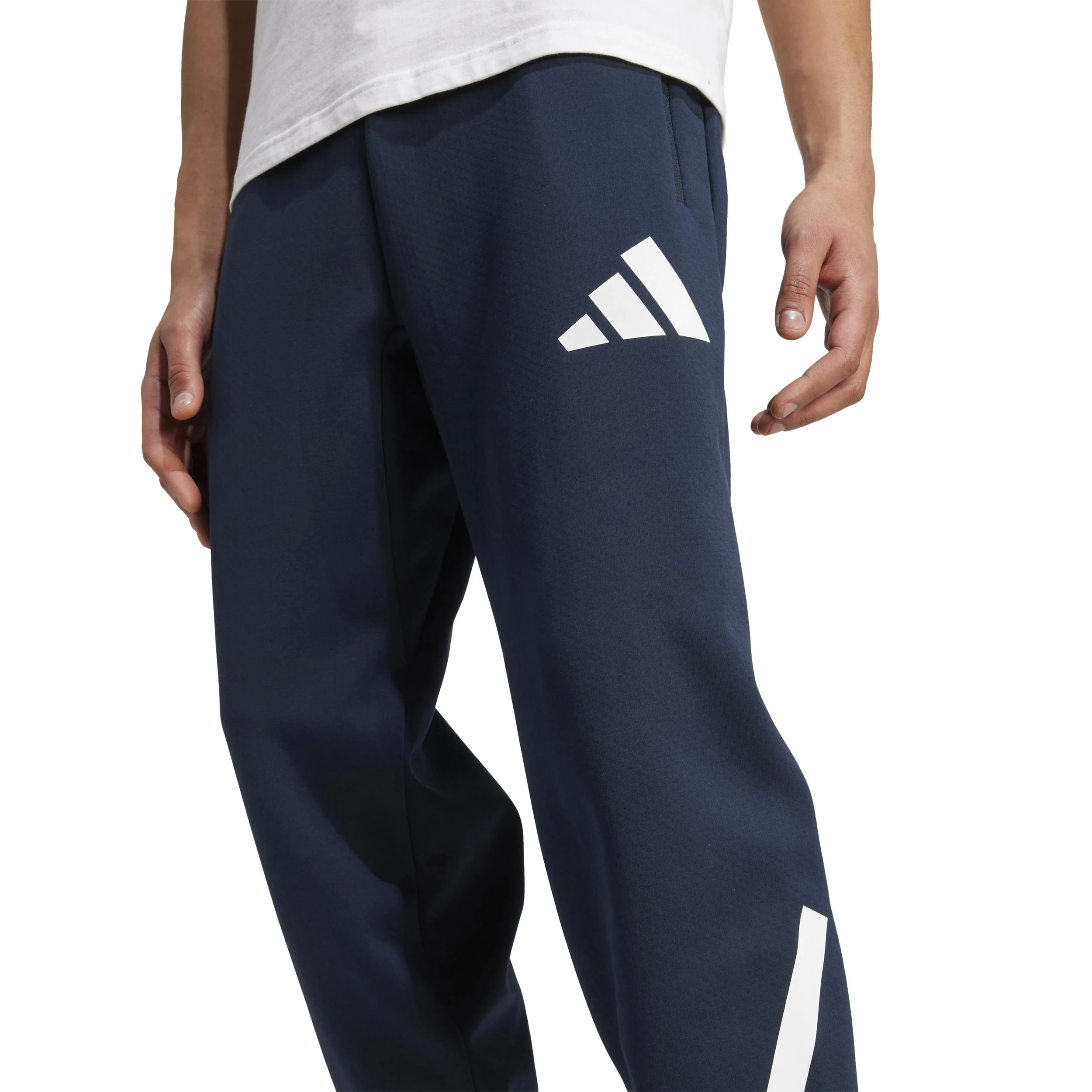 Z.N.E. Pantalón De Entrenamiento Hombres-Azul Oscuro,Blanco - Image 6