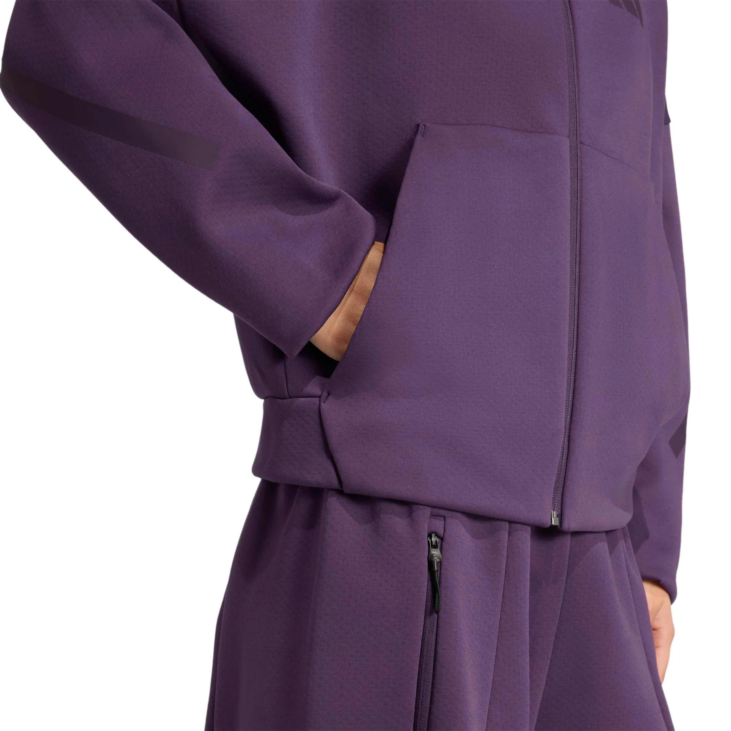 Z.N.E. Sudadera con cremallera Mujeres-lila - Image 6