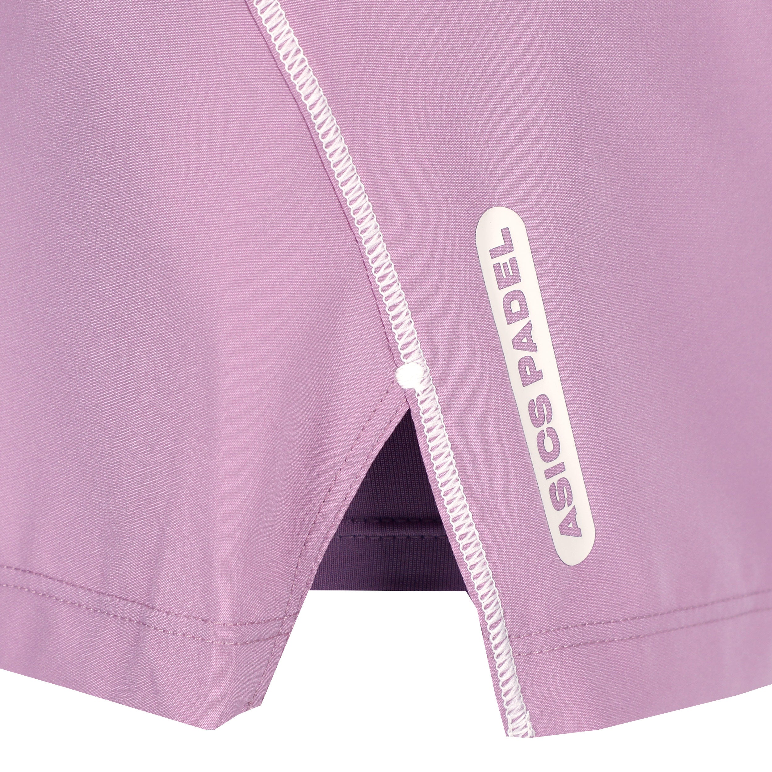 Court 2in1 Shorts Con Bolsillo Para Pelota Mujeres-Lila,Blanco - Image 4