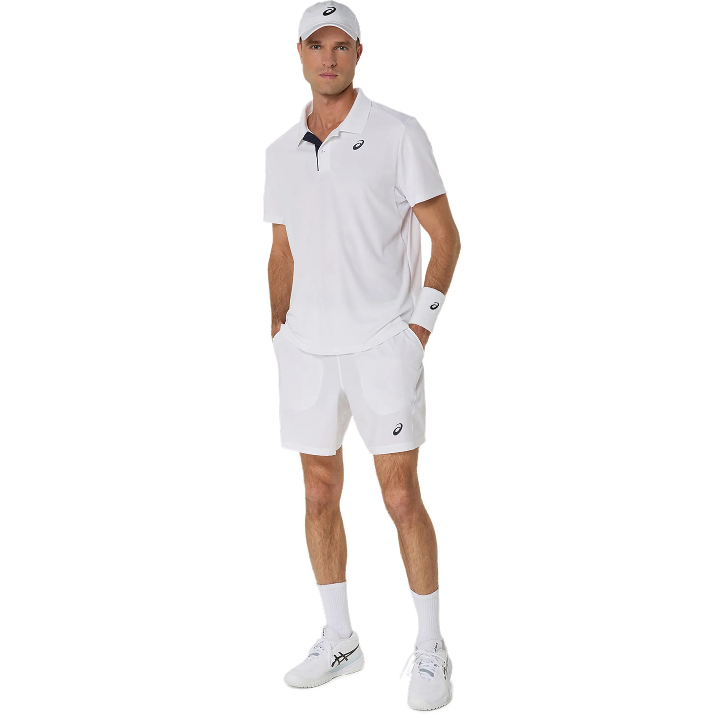 Court 7in Shorts Hombres-blanco - Image 11