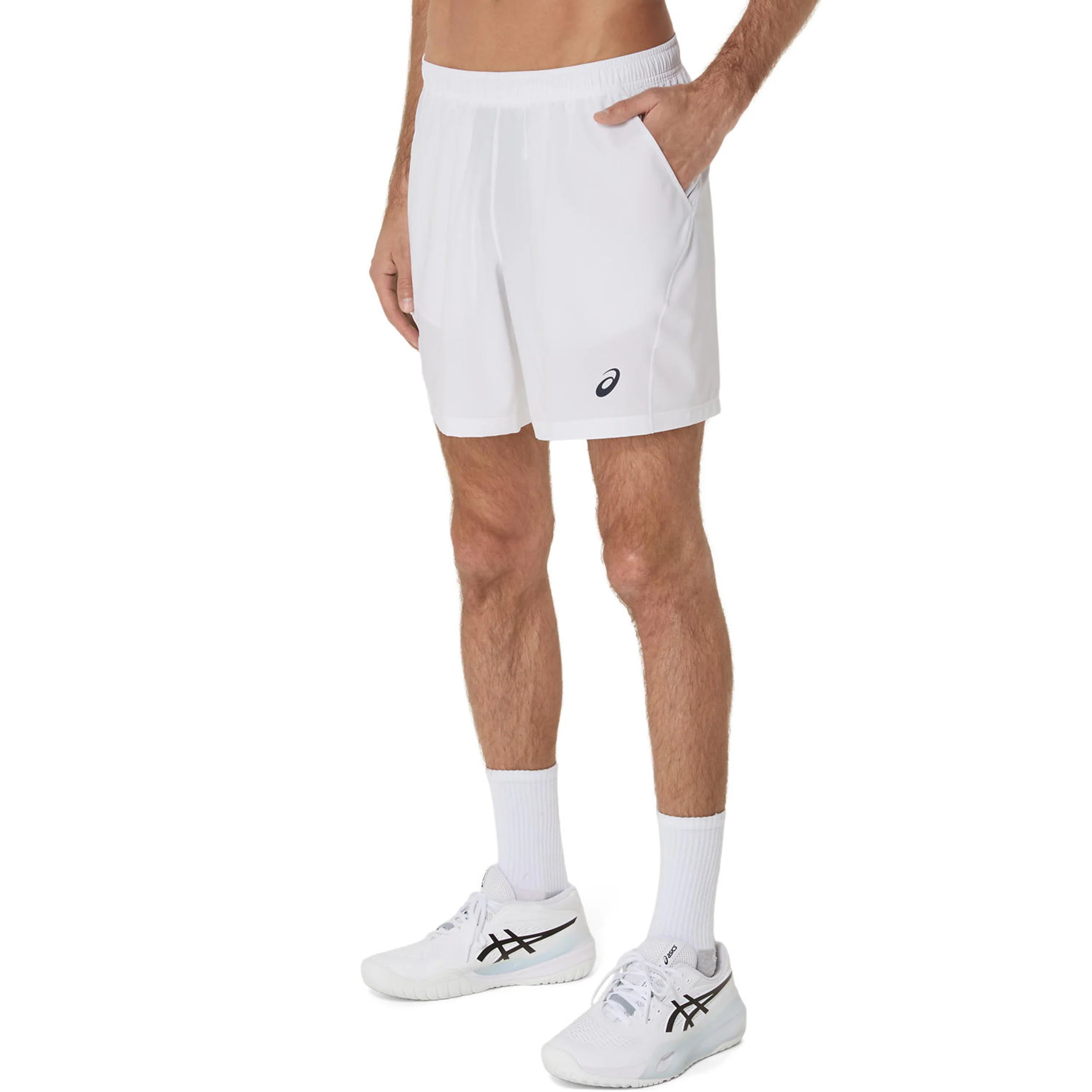Court 7in Shorts Hombres-blanco - Image 7