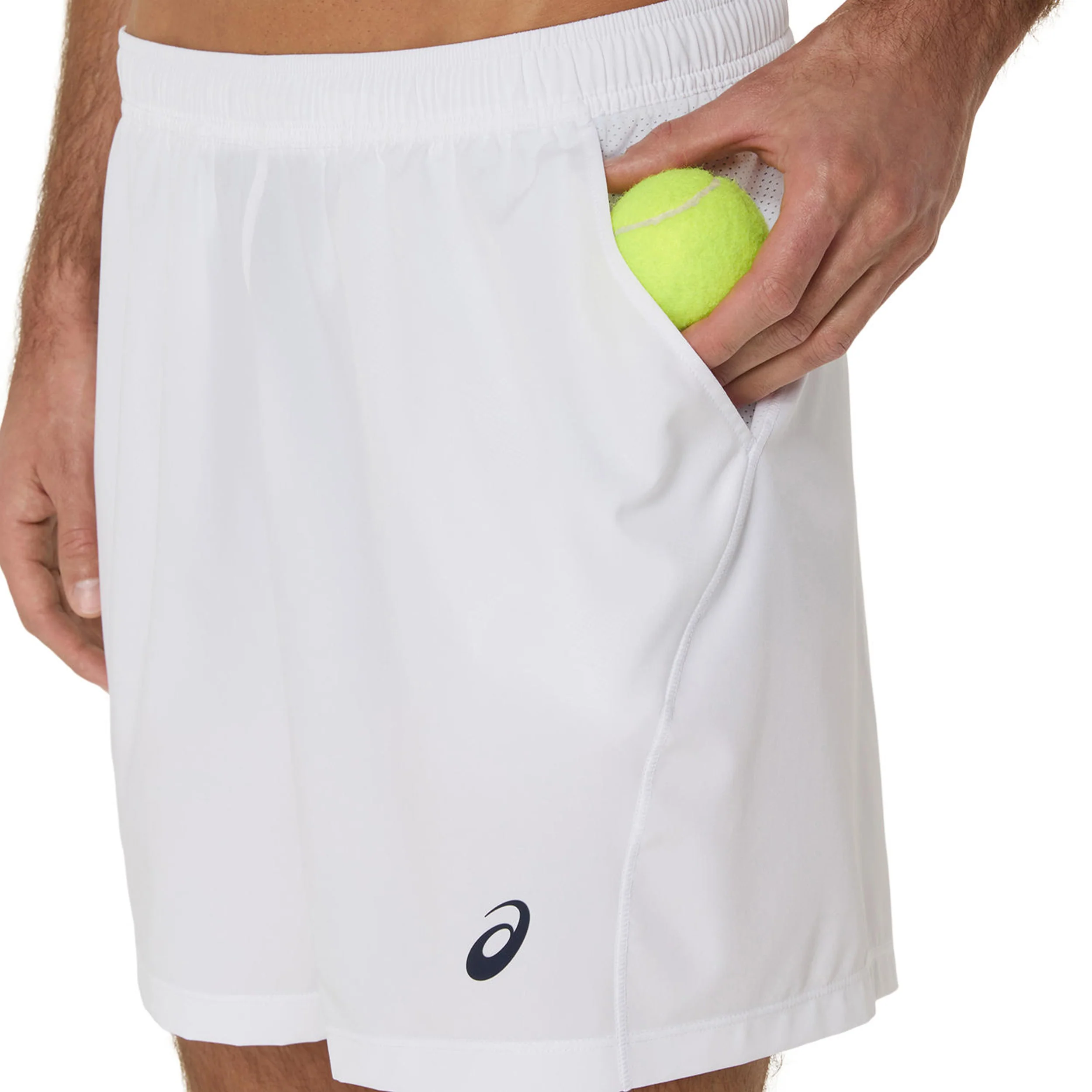 Court 7in Shorts Hombres-blanco - Image 8